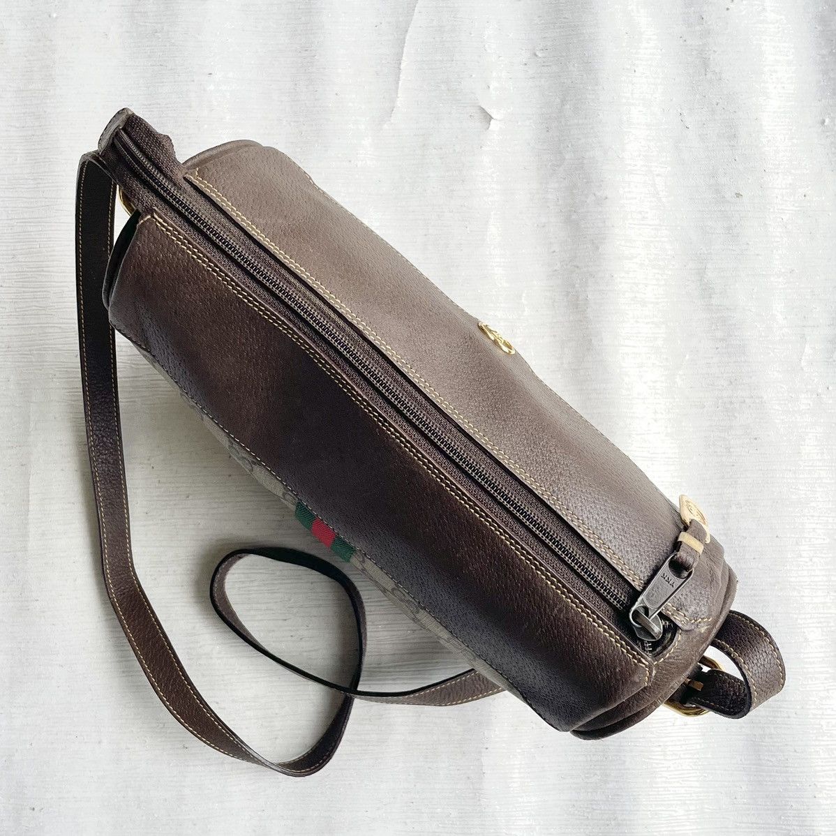 Gucci × Vintage 🔥 Vintage Gucci Sherry Line GG Shoulder Bag Size ONE SIZE - 13 Thumbnail