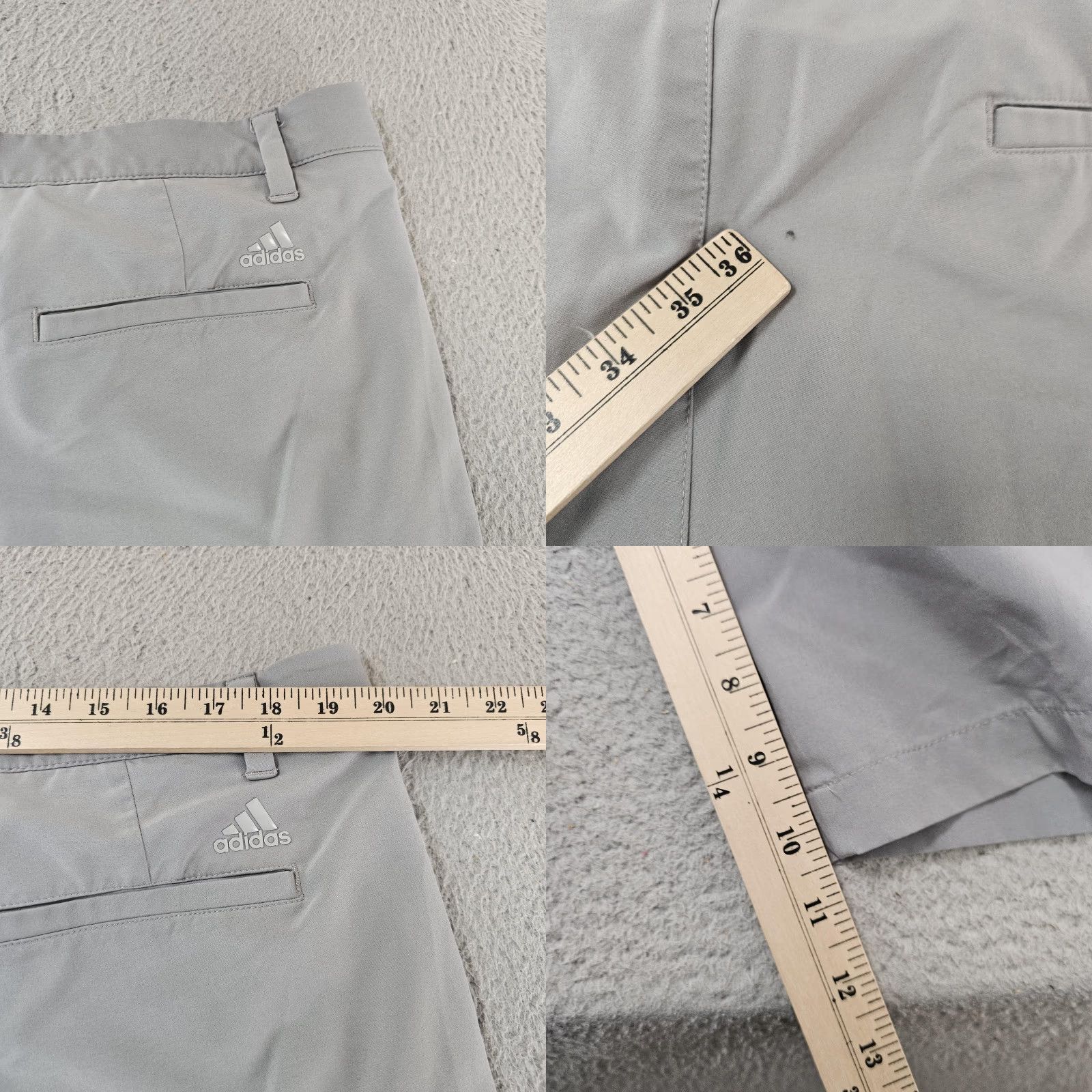 Under Armour Under Armour Adidas Golf Shorts Mens 40 Gray Stretch Performance Athletic Lot of 2 Short Size US 40 / EU 56 - 9 Thumbnail
