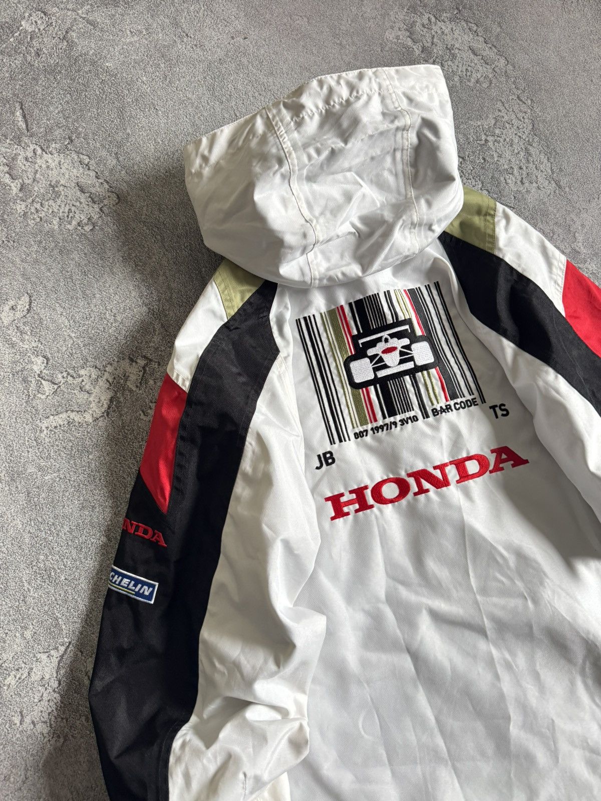Honda Honda L/Size official BAR F1 racing jacket bomber hooded Size US L / EU 52-54 / 3 - 3 Thumbnail