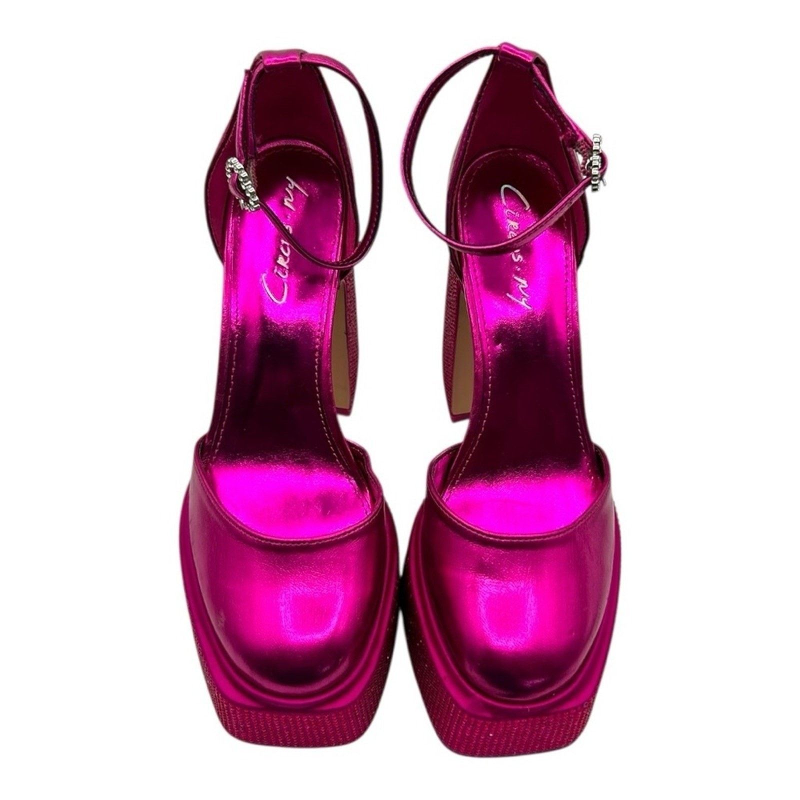 Sam Edelman Circus Ny Sam Edelman Hot Pink Rhinestone Platforms Size 6.5 Size US 6.5 / IT 36.5 - 2 Thumbnail