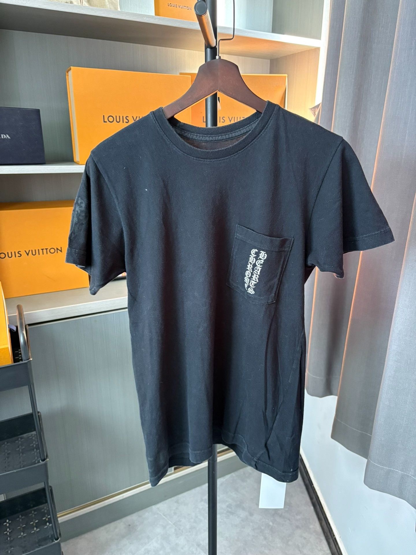 Chrome Hearts Chrome Hearts Printed Black T-Shirt S Men Size US S / EU 44-46 / 1 - 1 Thumbnail