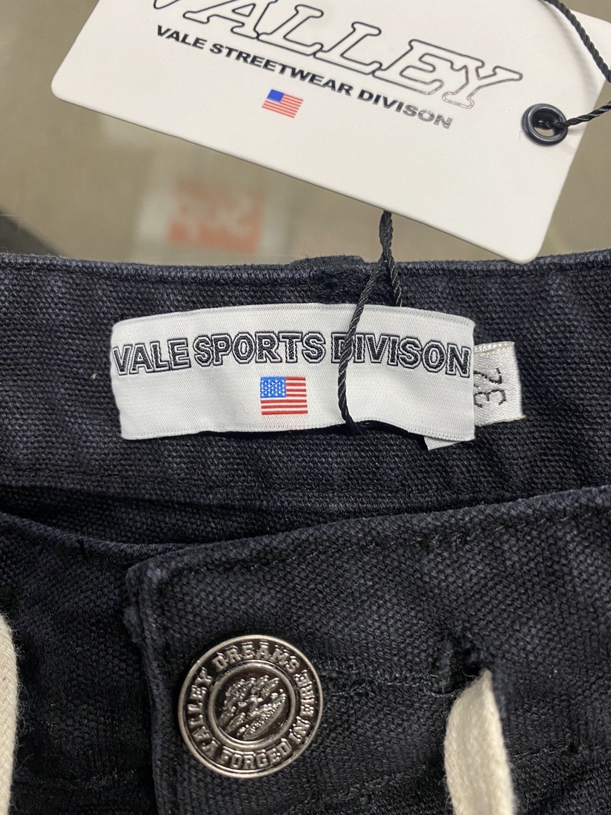 Vale 💀Vale 1980s Painters Denim💀 Size US 34 / EU 50 - 3 Thumbnail