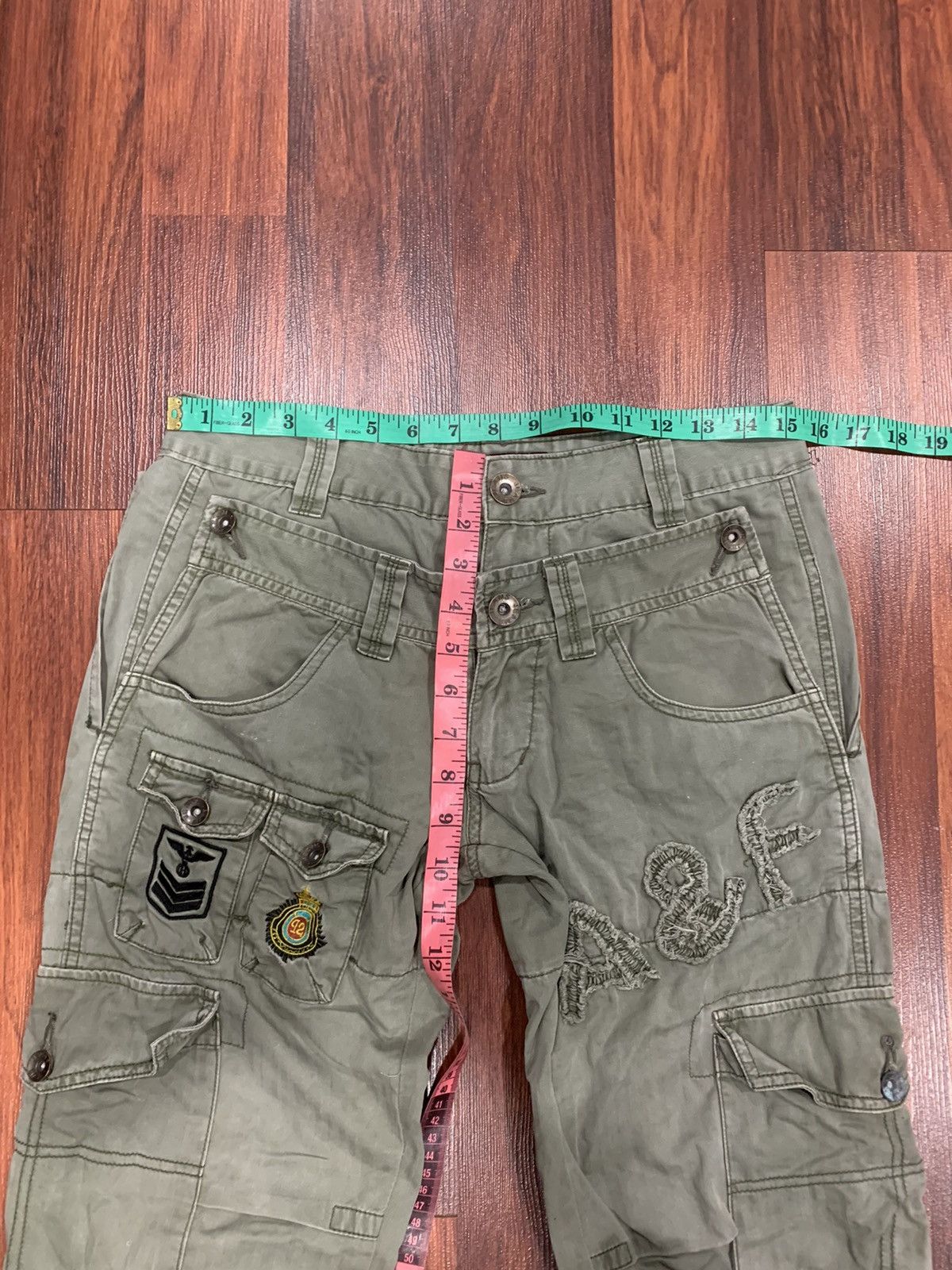 Japanese Brand Taker Jeans Cargo Pants Size US 31 - 7 Thumbnail