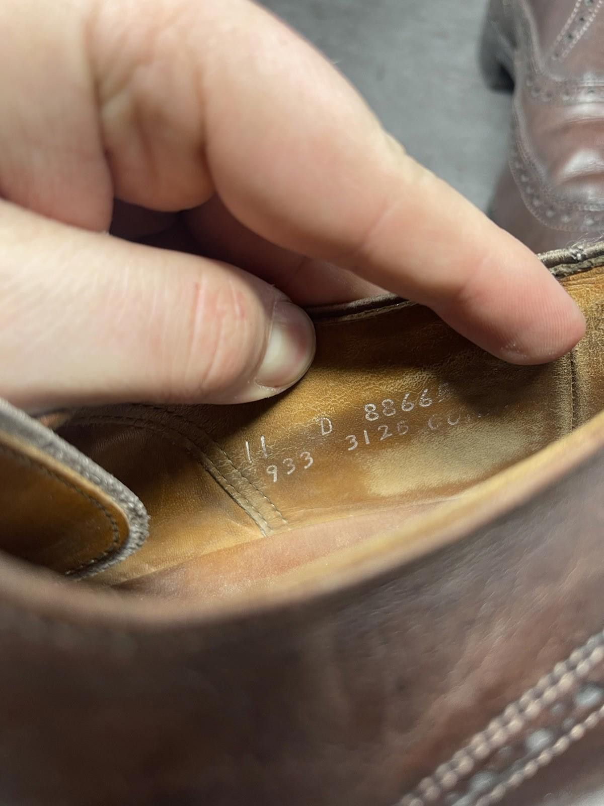 Allen Edmonds Allen Edmonds Shoes Mens Size 11 Chester Brown Leather Size US 11 / EU 44 - 10 Thumbnail