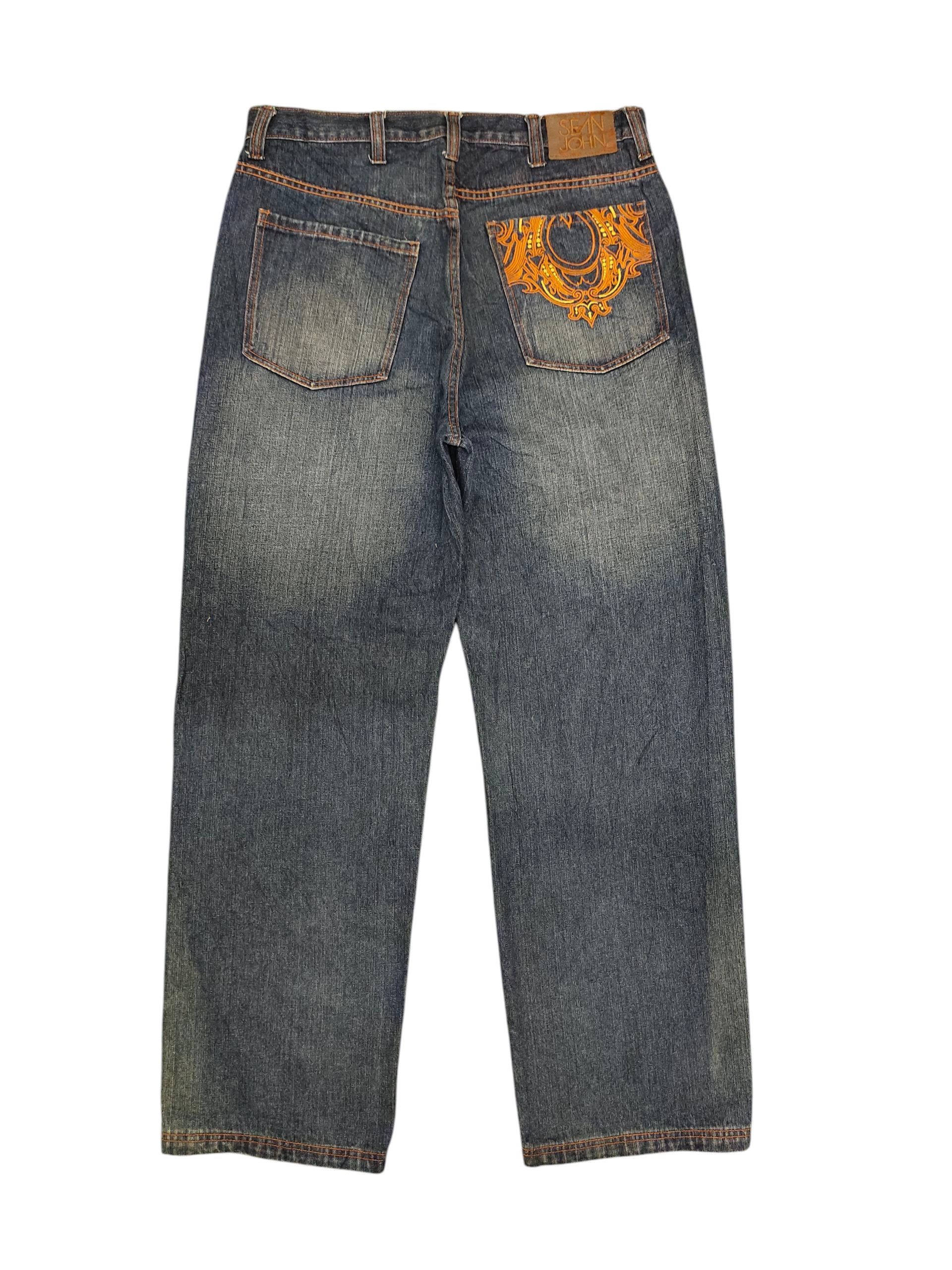 Sean John × Vintage Vintage Sean John Baggy Fit Wide Leg Denim 