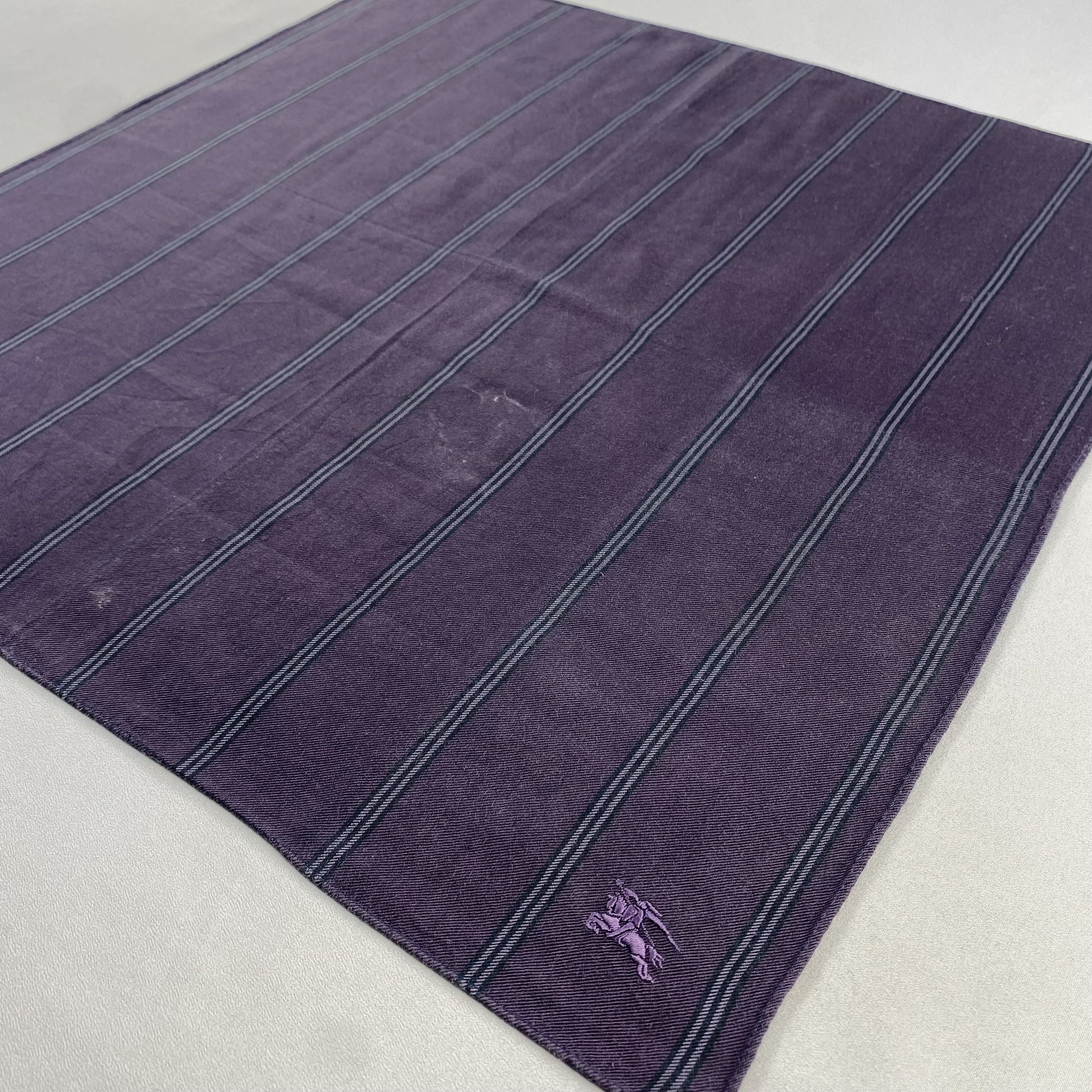Burberry × Vintage Burberry Handkerchief / Neckerchief / Bandana-P1429 Size ONE SIZE - 2 Thumbnail