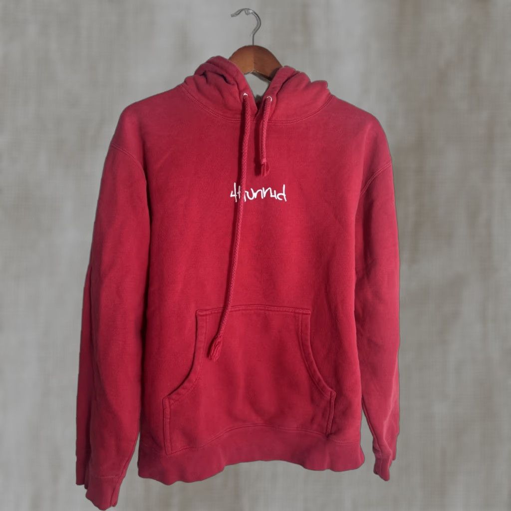 Vintage YG Hoodie Medium 4 Hunnid 400 Rap Hip-hop Concert Tour Rapper Pullover Hoodie Shirt Men Red Logo Hoodie Pullover Vintage No Size US M / EU 48-50 / 2 - 1 Thumbnail