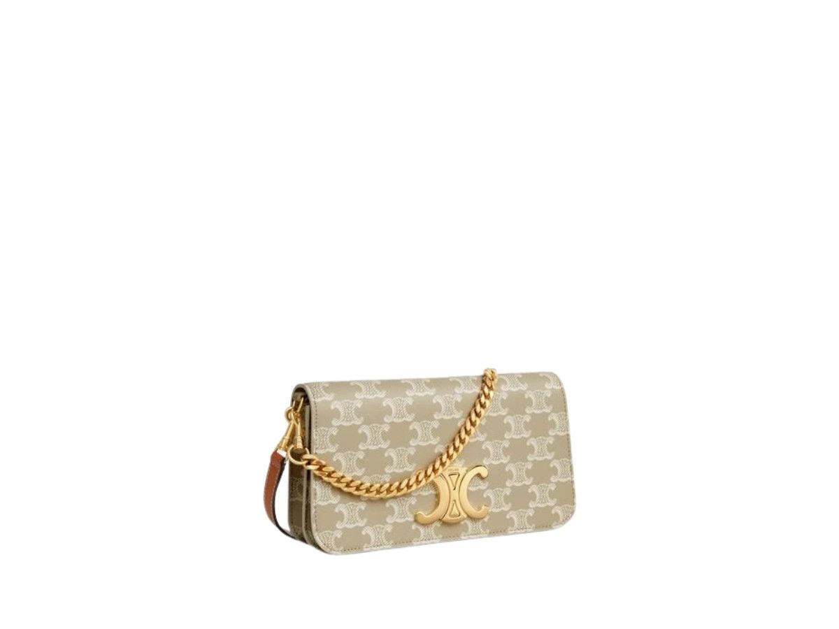 Celine o1bcso1str0725 Size : OS / 10L972 Canvas Bag in Grege Size ONE SIZE - 3 Thumbnail