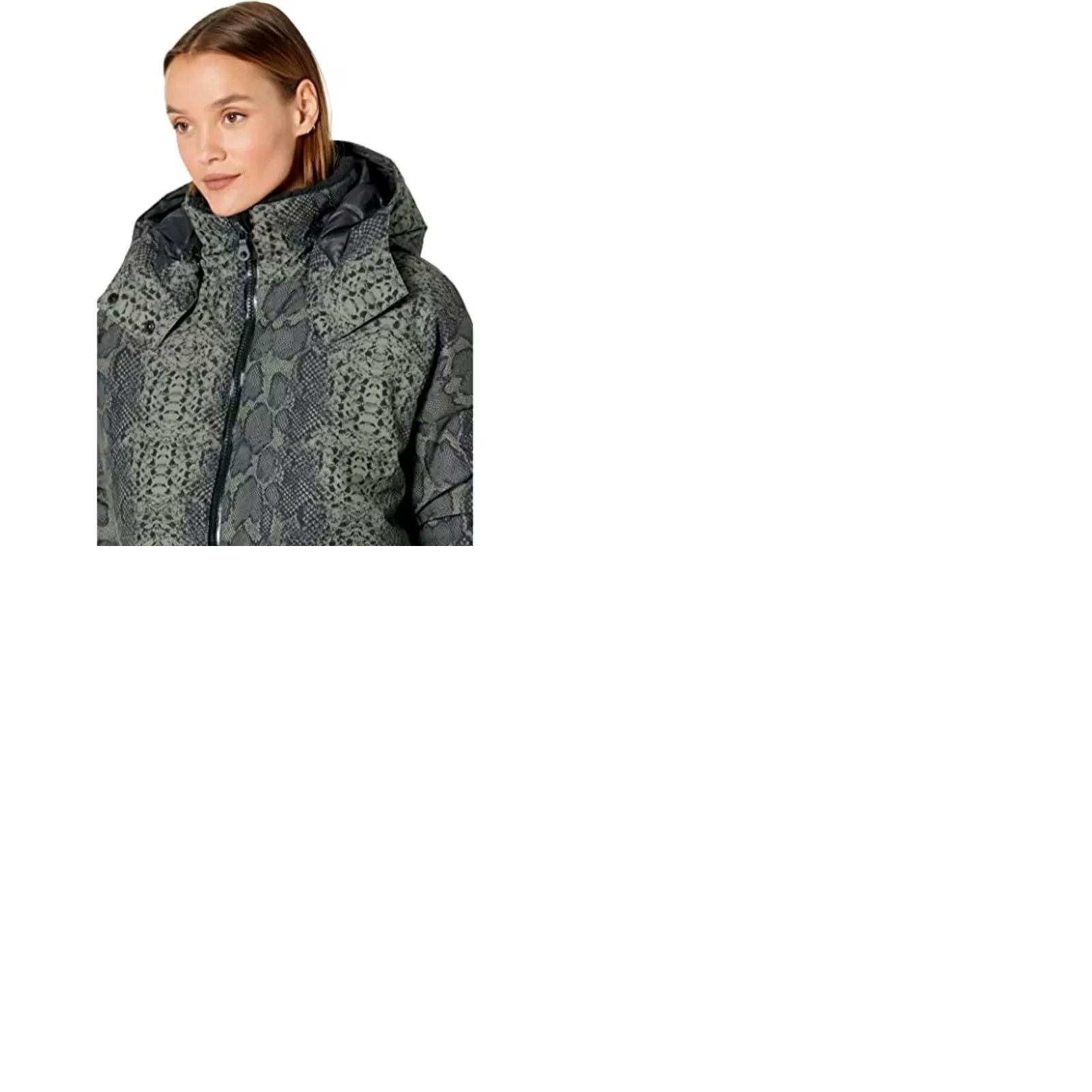 Varley Varley Dorothy Ski Jacket Black Green Mono Boa Winter Down Puffer Women's S Size S / US 4 / IT 40 - 9 Thumbnail
