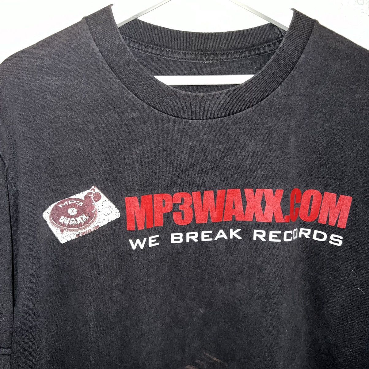Vintage 22x27 Vintage MP3 WAXX Promo T-Shirt We Break Records XL Size US XL / EU 56 / 4 - 2 Thumbnail