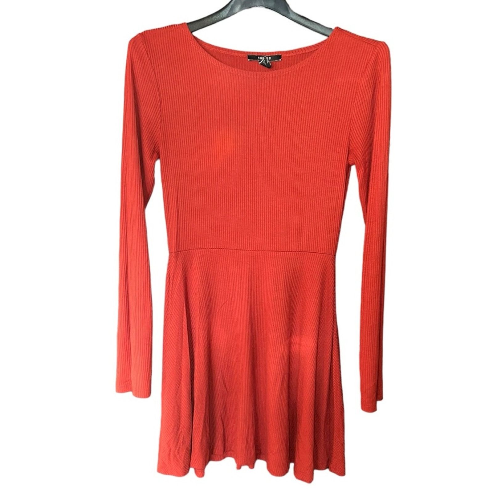 Forever 21 Forever 21 Orange Long Sleeve Dress Women’s Medium Size M / US 6-8 / IT 42-44 - 1 Thumbnail