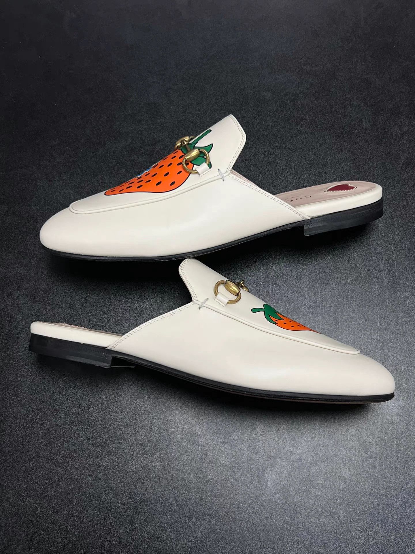 Gucci GUCCI Strawberry Mule Slides K15 Size US 7 / IT 37 - 5 Thumbnail