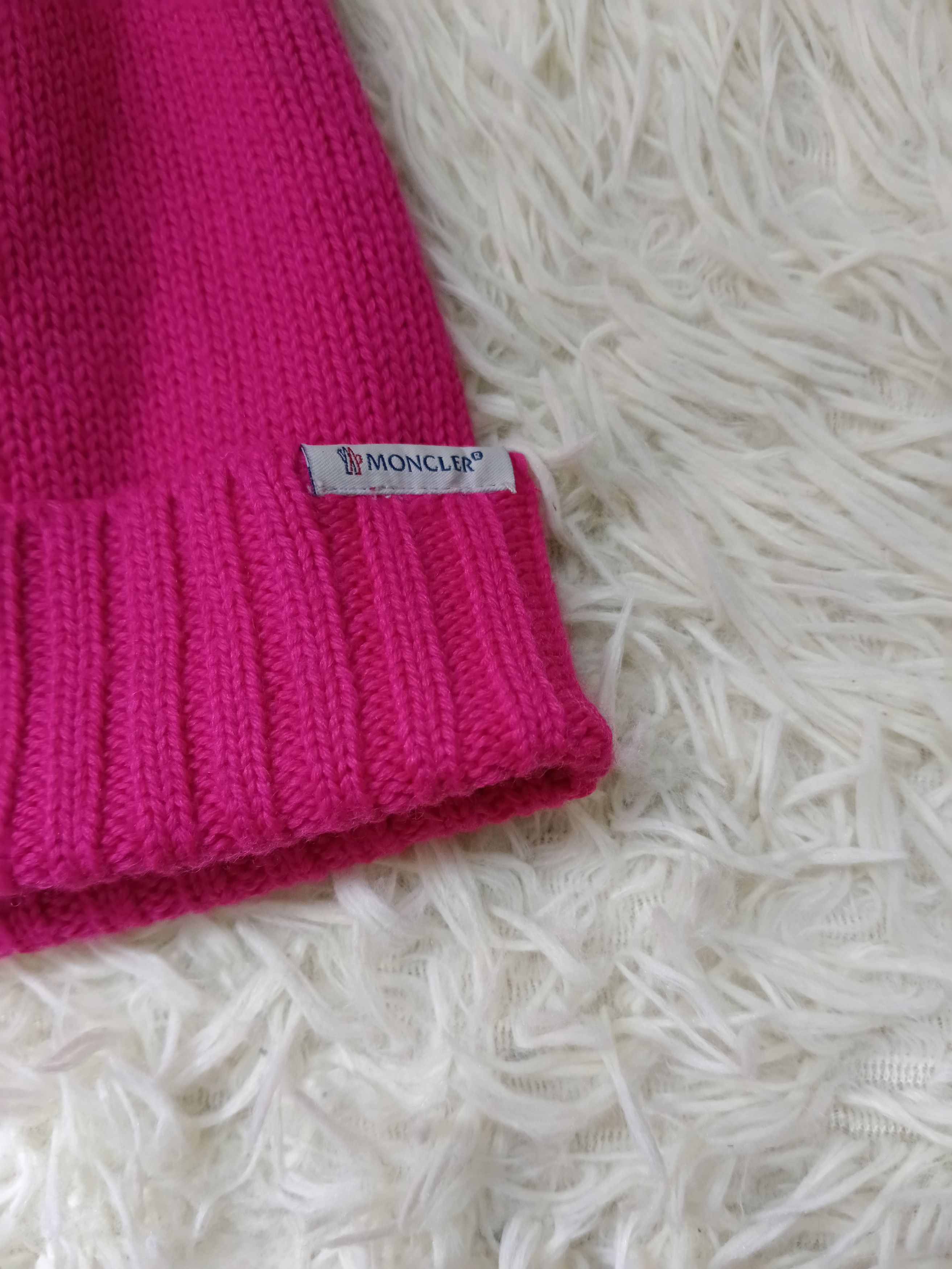 Moncler MONCLER WOOL BEANIE Size ONE SIZE - 3 Thumbnail