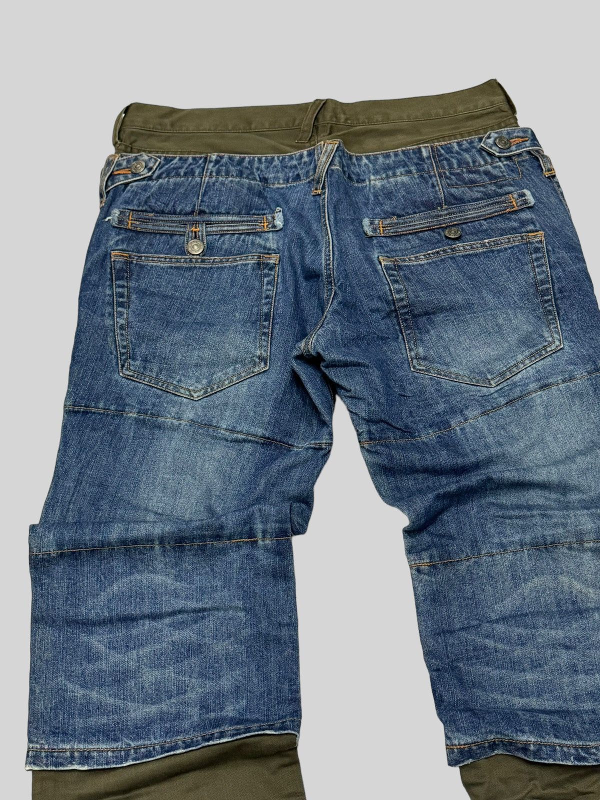 PPFM VINTAGE PPFM DOUBLE WAIST RECONSTRUCTED STYLE Size US 32 / EU 48 - 9 Thumbnail