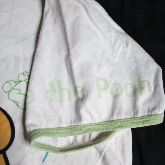 Vintage Vintage 90s Winnie The Pooh AOP Ringer T-Shirt Size US XL / EU 56 / 4 - 3 Thumbnail