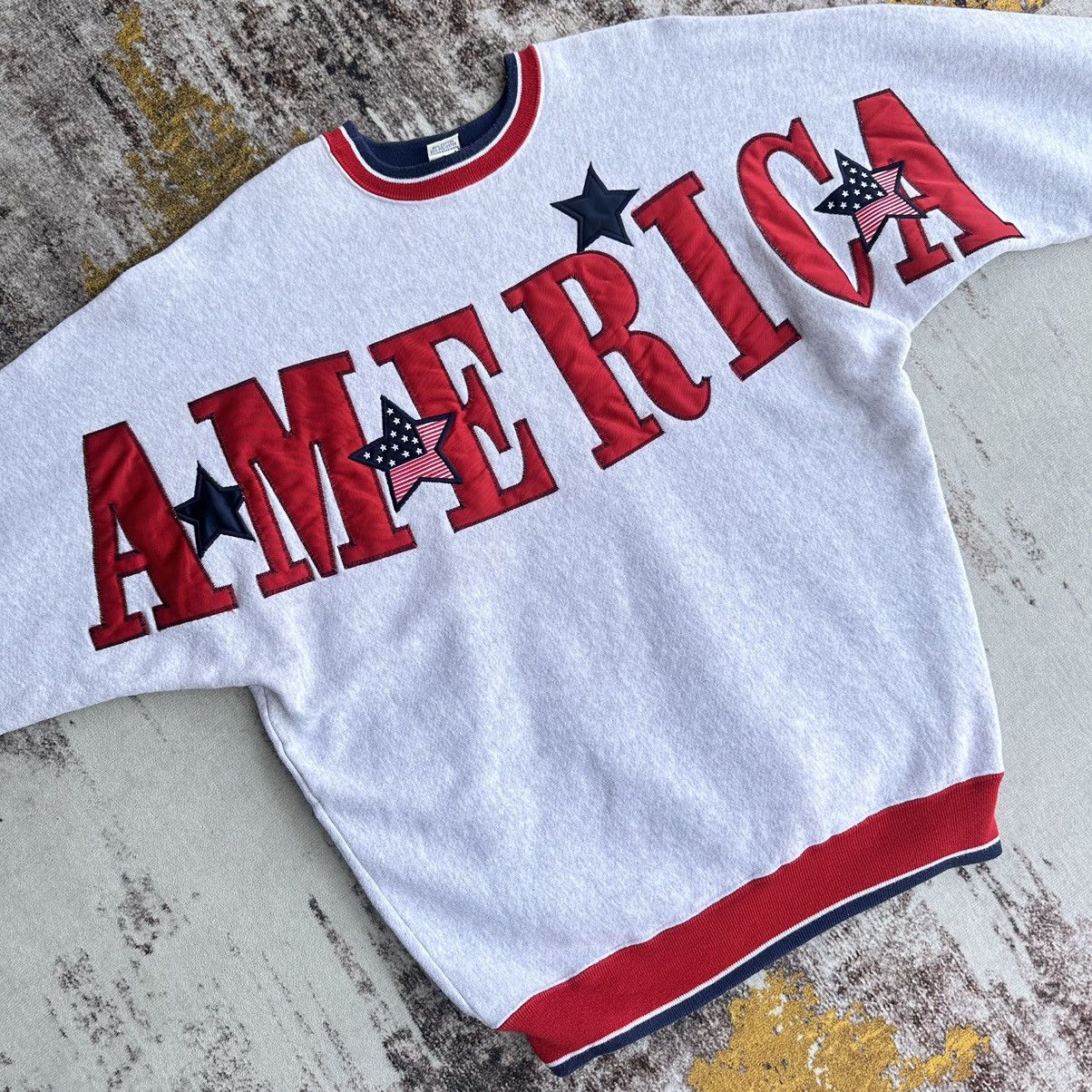 Vintage VINTAGE LEGENDS MADE IN USA AMERICA SPELL OUT BIG LOGO Size US XL / EU 56 / 4 - 8 Thumbnail