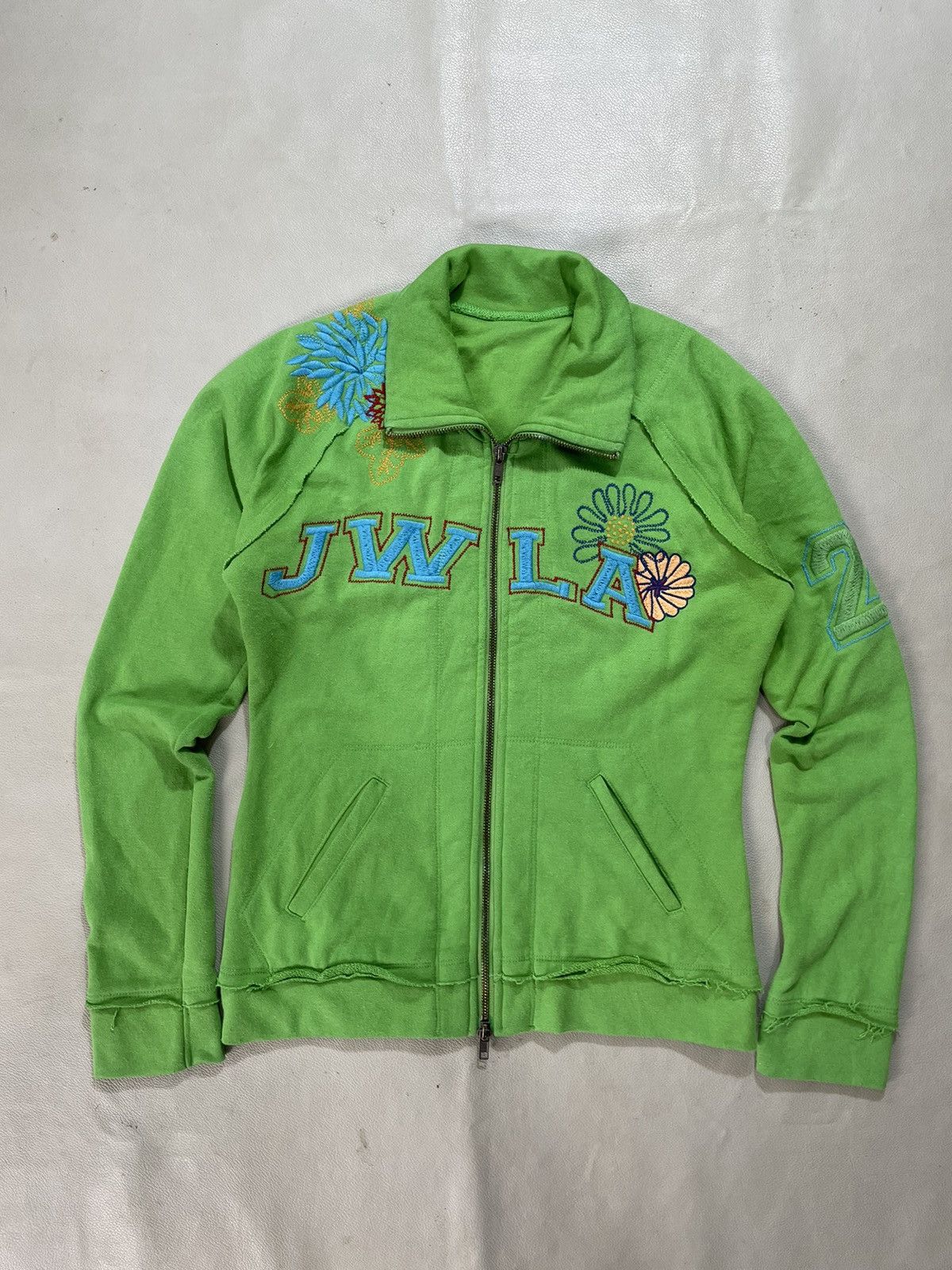 Evolution distressed Style Poem Track Jacket