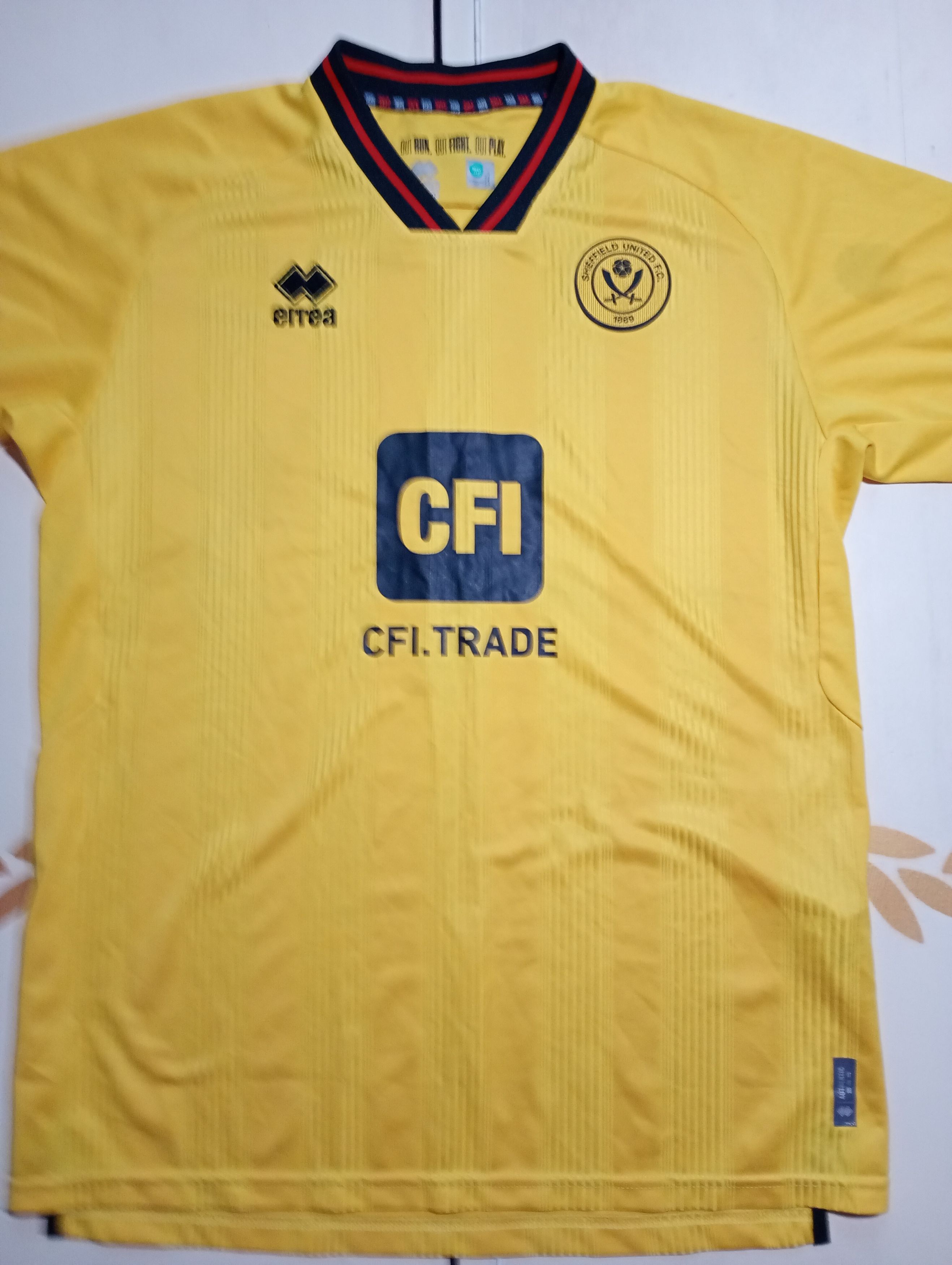 Errea Errea Sheffield United Away Jersey 2023-2023 size XXXL Size US XXL / EU 58 / 5 - 3 Thumbnail