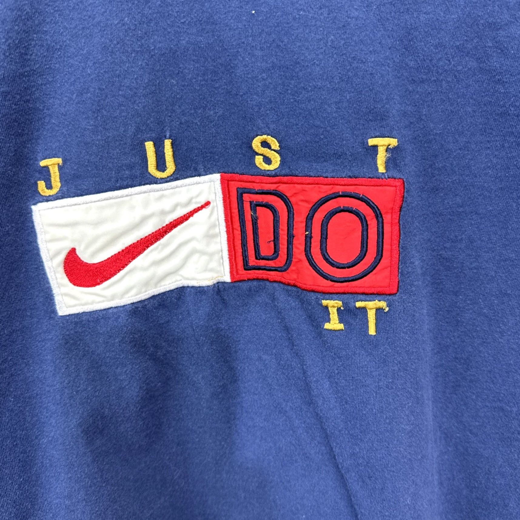 Nike Vintage Nike T-Shirt Men XL Crew Neck Short Sleeve Blue 90s Retro Sports USA Size US XL / EU 56 / 4 - 7 Thumbnail