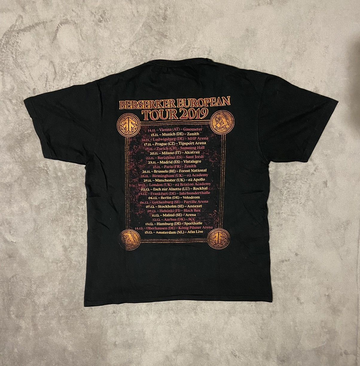 Band Tees × Vintage Amon Amarth vintage band t-shirt retro style Size US XL / EU 56 / 4 - 5 Thumbnail