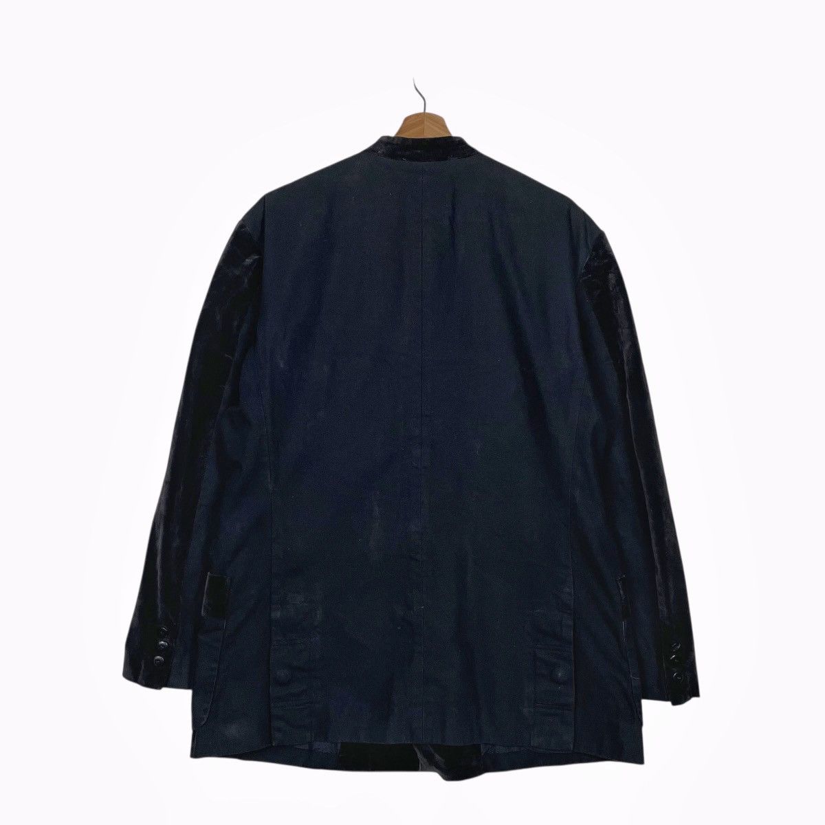 Issey Miyake Issey Miyake Men Mandarin Velvet Sleeve Jacket Size US M / EU 48-50 / 2 - 7 Thumbnail