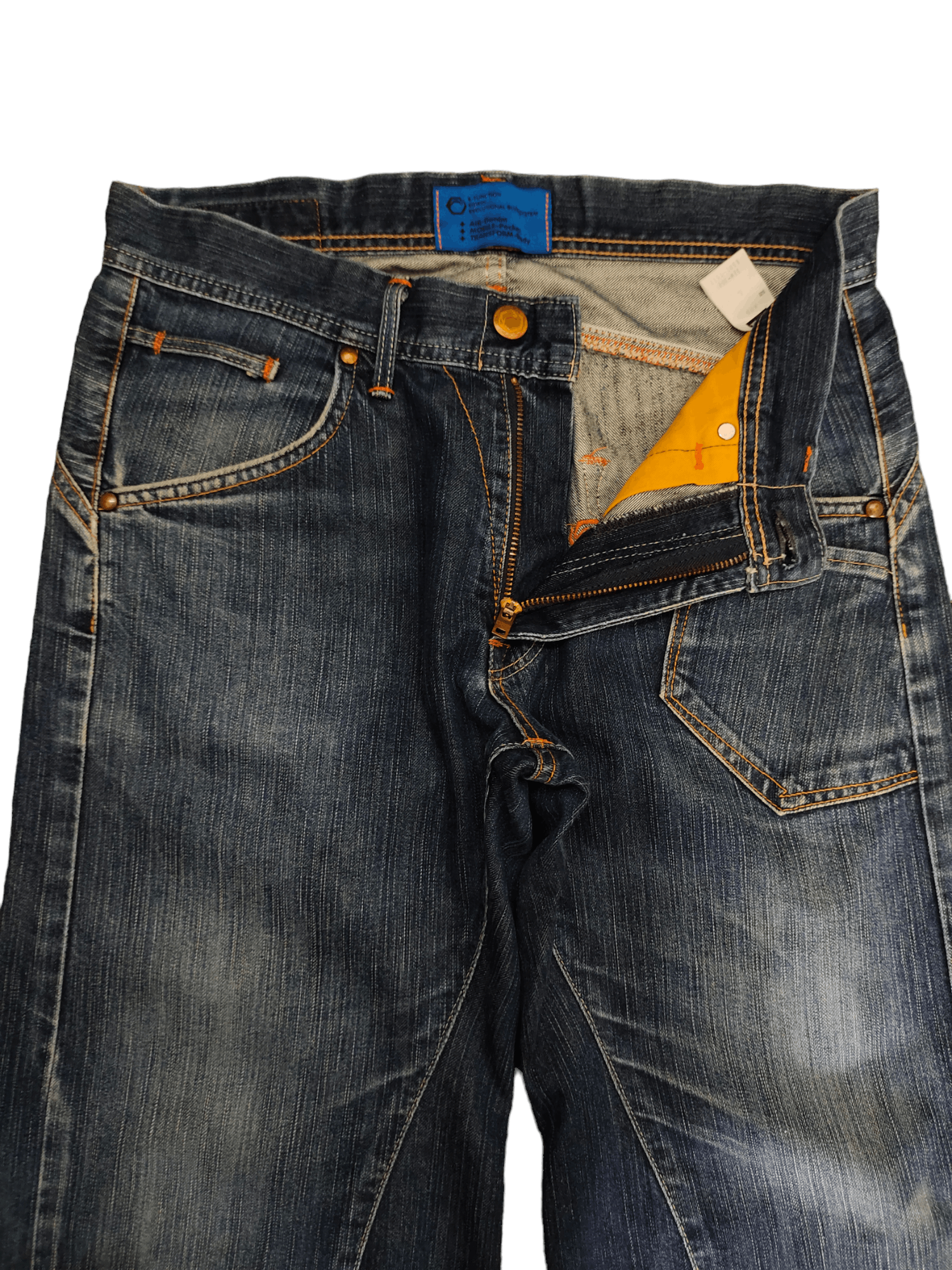 Kapital Vintage Y2k Edwin E-Function Loose Denim Jeans Wide Leg Jnco Size US 32 / EU 48 - 9 Thumbnail
