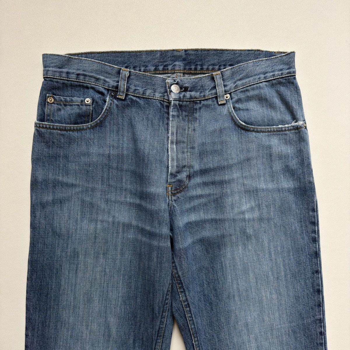 Helmut Lang Thrashed ‘Vintage Sanded Denim’ Jeans Size US 33 - 5 Thumbnail