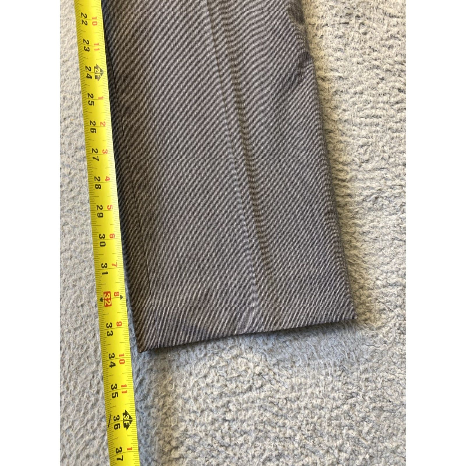 Banana Republic Banana Republic Men’s Dress Pants 34x34 Slim Fit Chino Gray Business Casual 138-8 Size US 34 / EU 50 - 4 Thumbnail