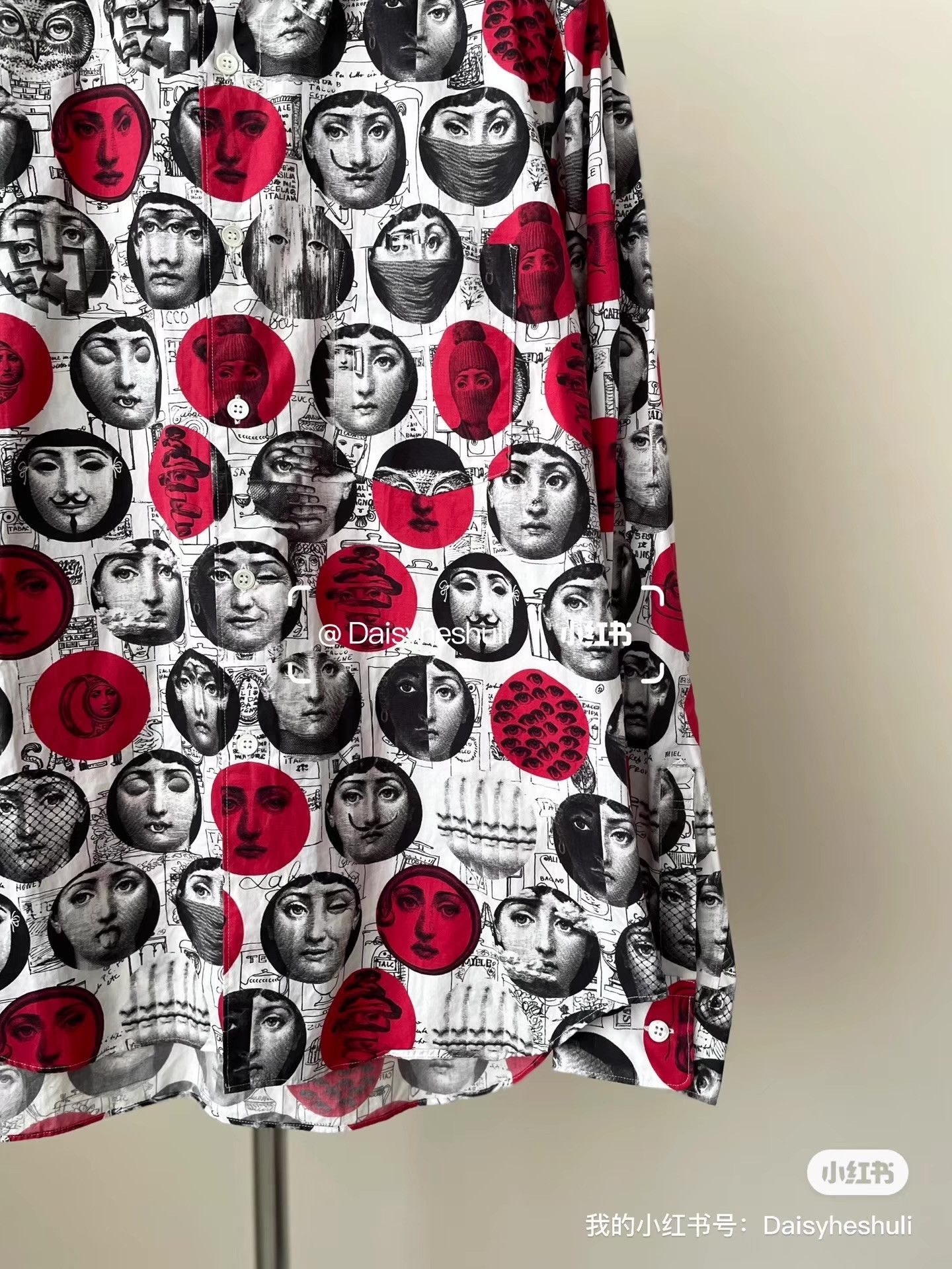 Comme des Garcons Comme des Garçons Homme Plus Graphic Portrait Shirt Ｑ24 Size US S / EU 44-46 / 1 - 4 Thumbnail