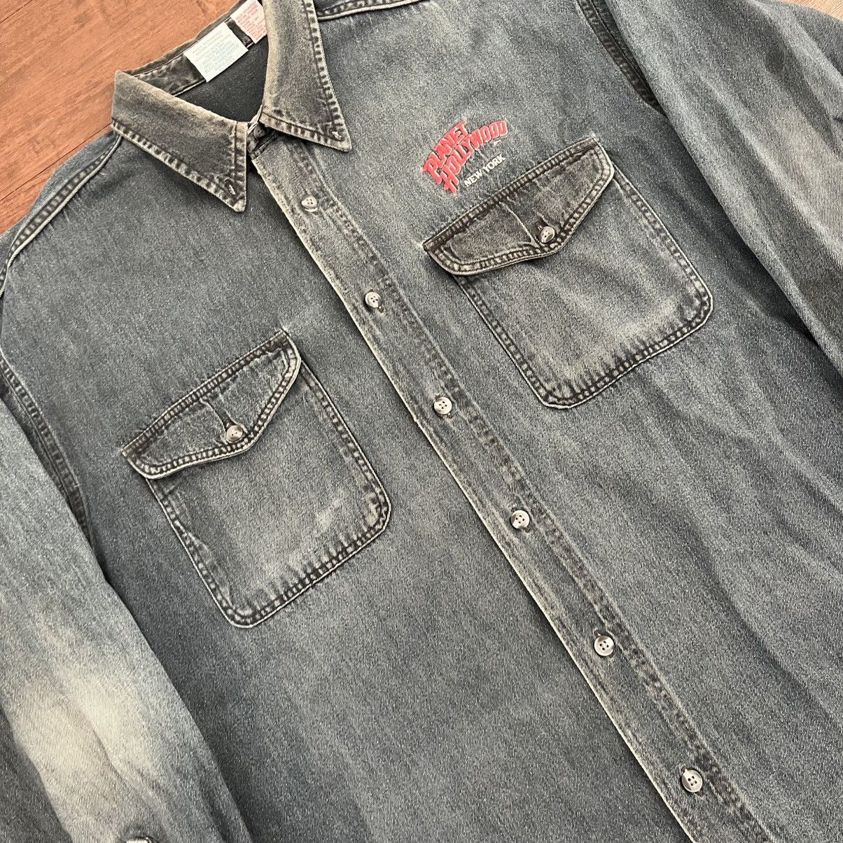 Other Vintage Prentiss Outdoors long sleeve button up denim shirt Size US L / EU 52-54 / 3 - 2 Thumbnail