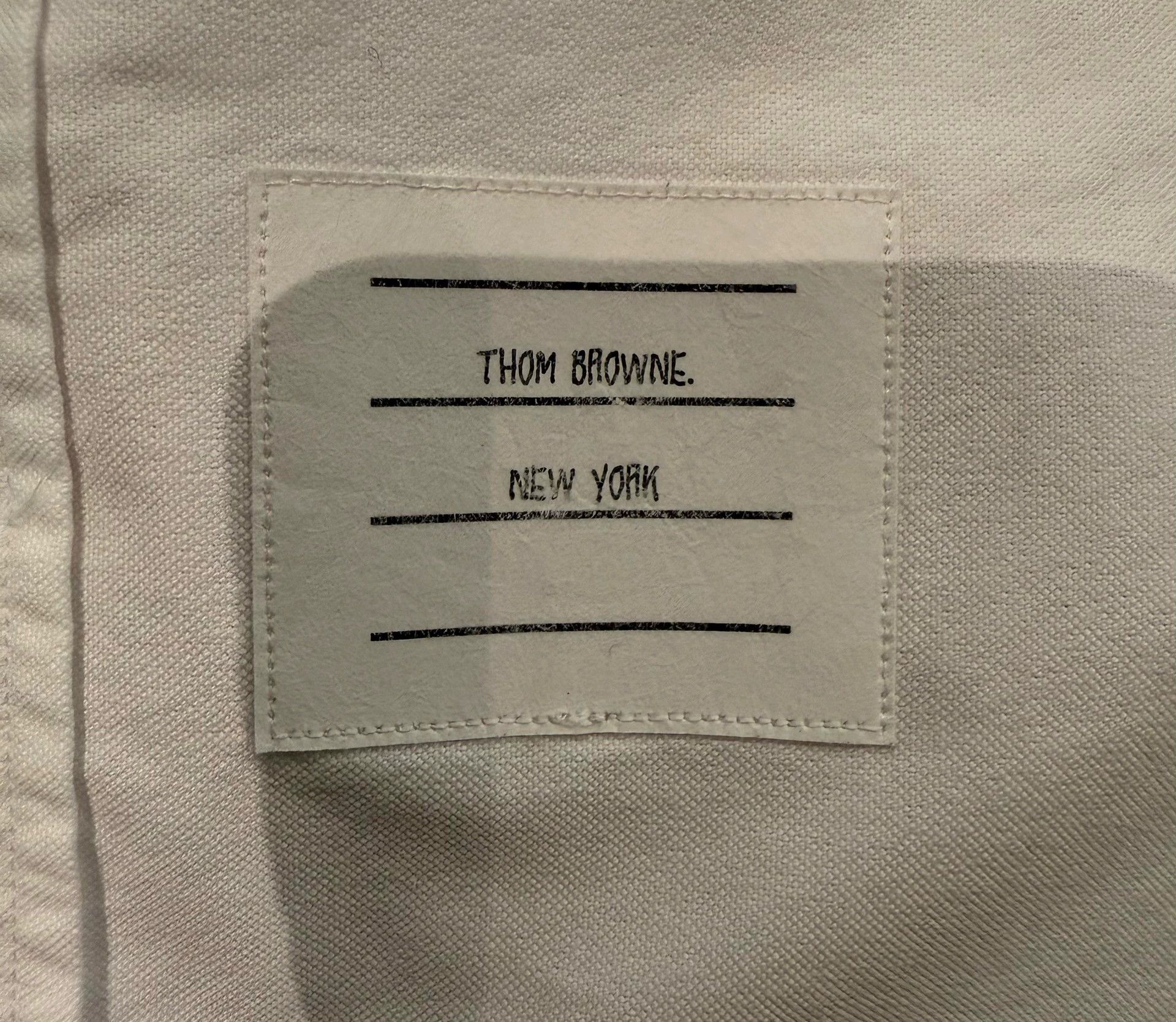 Thom Browne Thom Browne Double Sleeve Logo Shirt Size 2 New Size US M / EU 48-50 / 2 - 4 Thumbnail