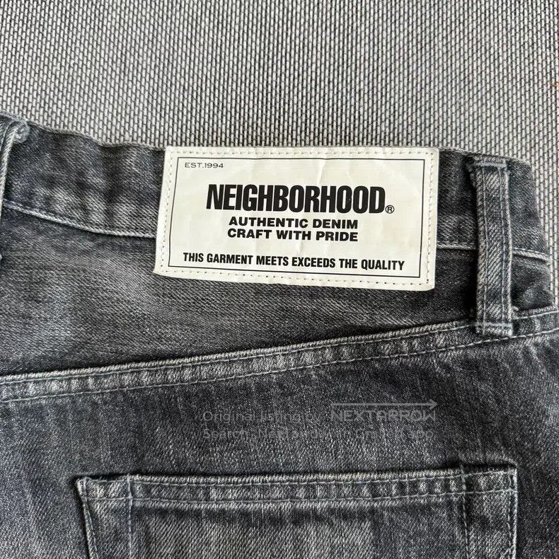 Neighborhood Neighborhood size XL 20ss Basic Washed Denim Jeans Size US 27 - 4 Thumbnail