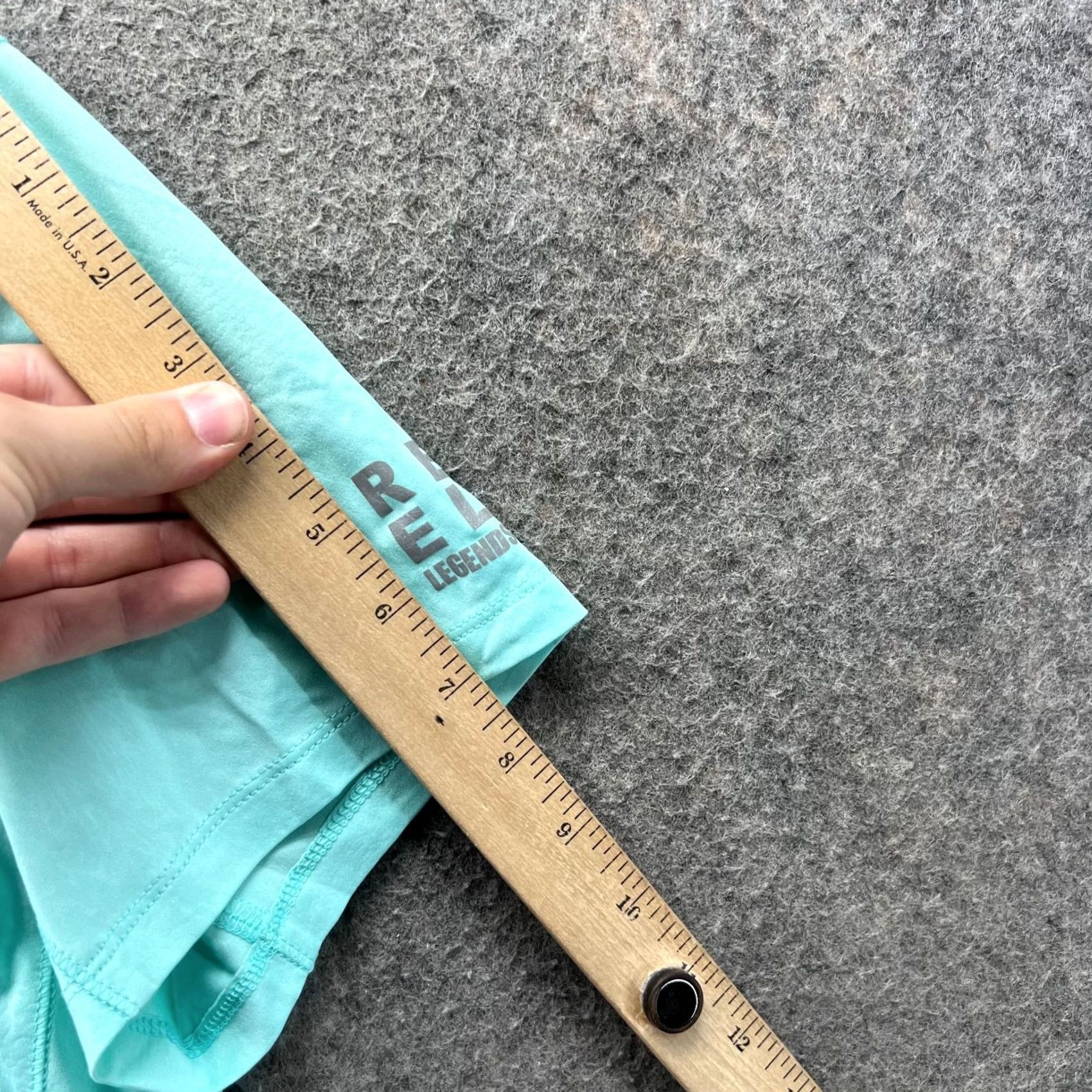 Vintage Reel Legends Shirt Women L Teal 1/4 Zip Short Sleeve Performance Activewear Fishing Decade? Size L / US 10 / IT 46 - 5 Thumbnail