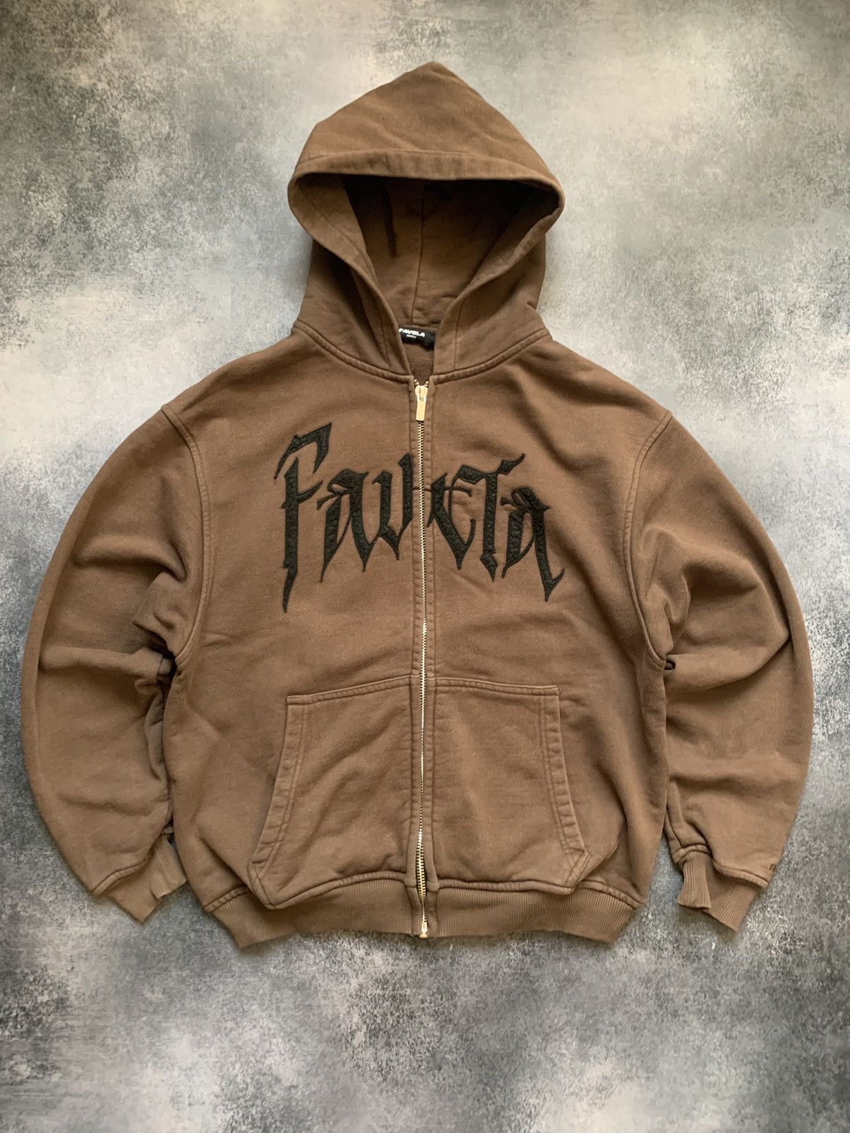 FAVELA × Japanese Brand FAVELA zip up hoodie y2k Size US S / EU 44-46 / 1 - 1 Thumbnail