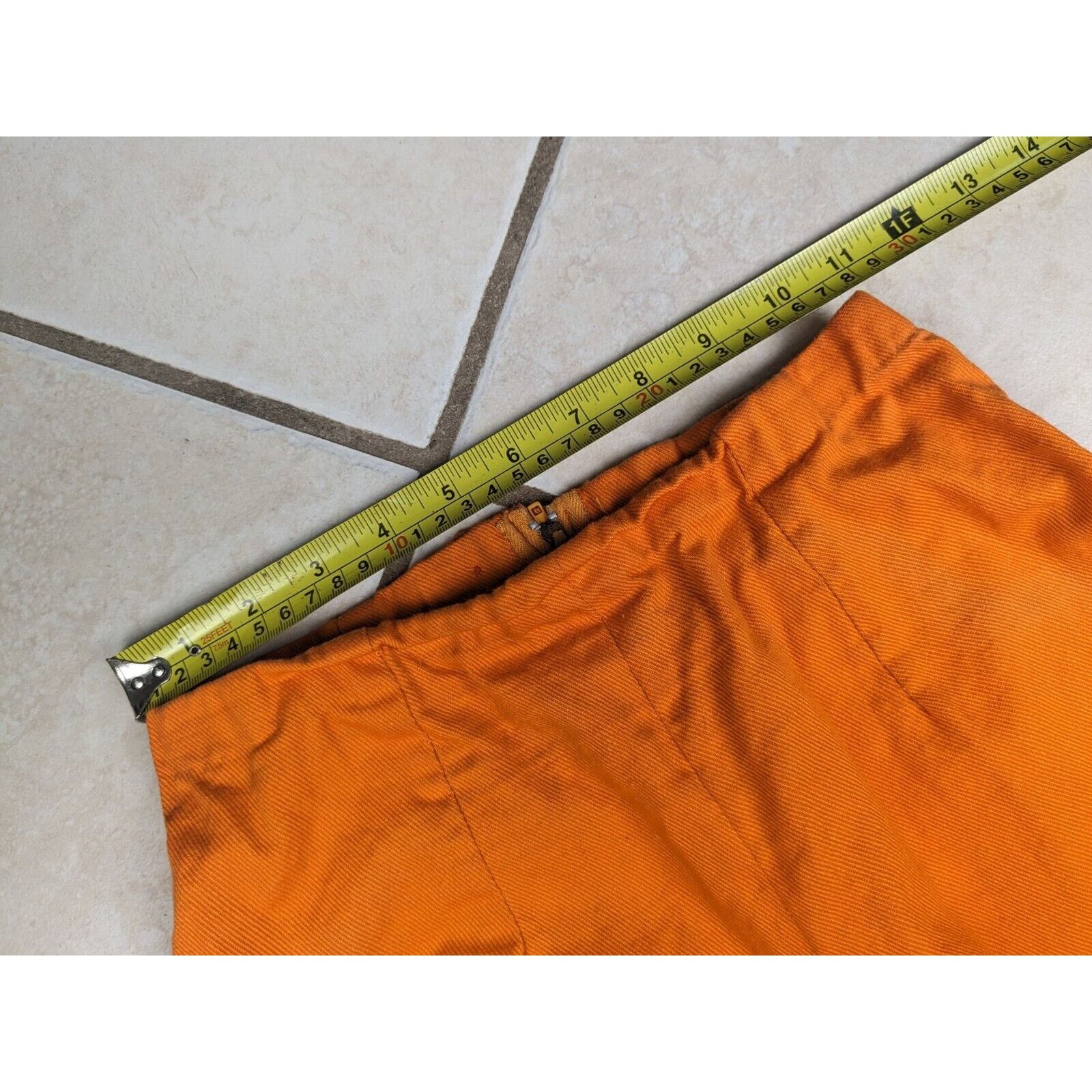 Other 1960's Cole of California Orange Denim Pants High Waist Size 34" / US 12 / IT 48 - 7 Thumbnail