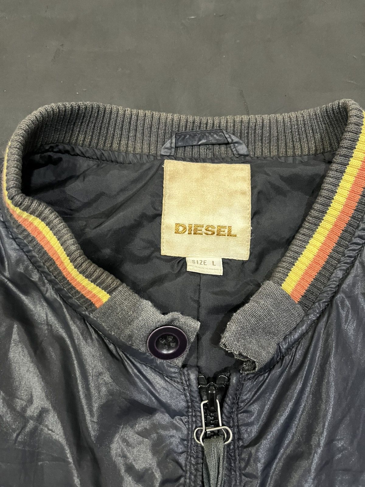 14th Addiction 💸BINDINGOFFER💸Diesel bikers jacket Size US L / EU 52-54 / 3 - 4 Thumbnail