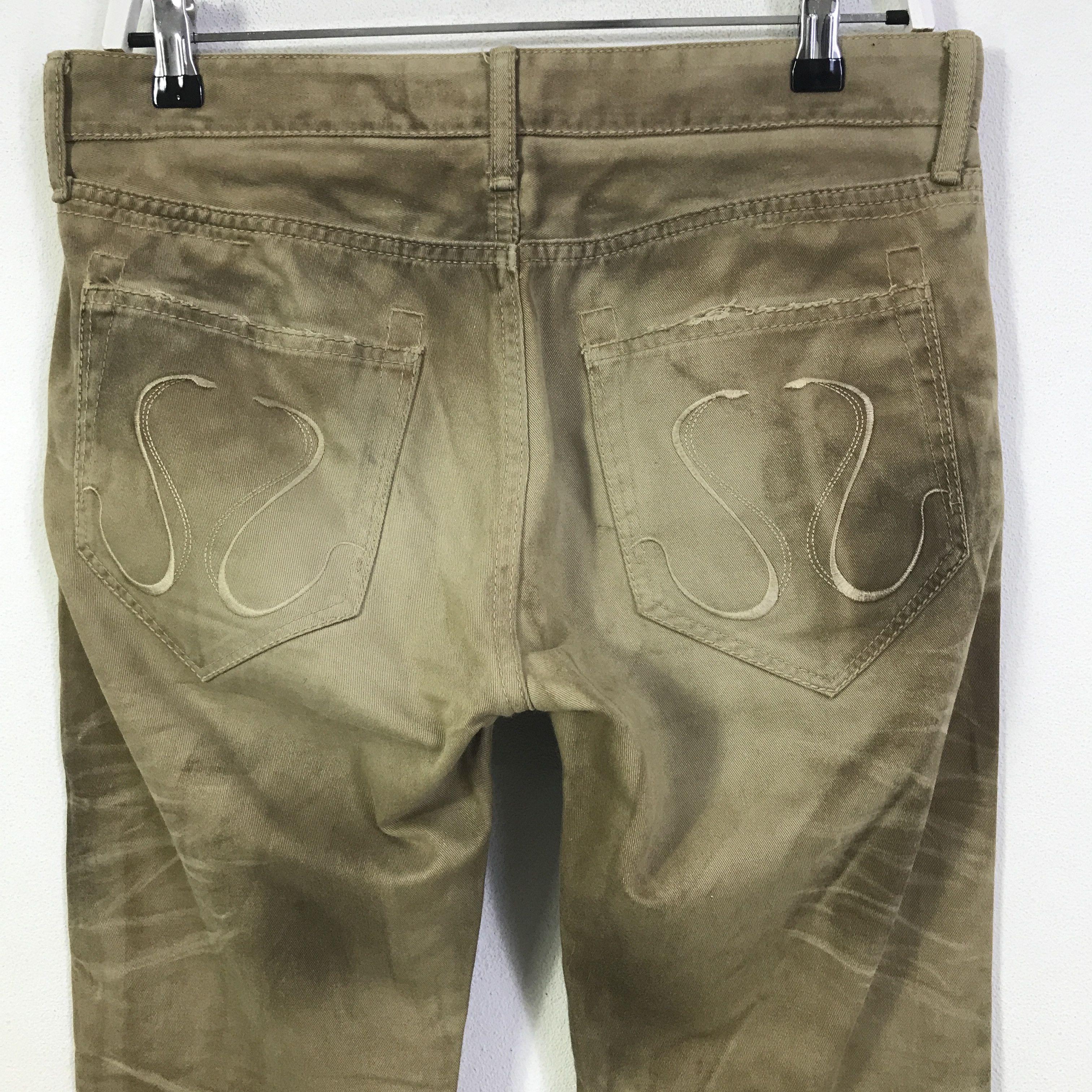 CIVARIZE Flare civarize punk design Bootcut pants K118B21 Size US 32 / EU 48 - 5 Thumbnail