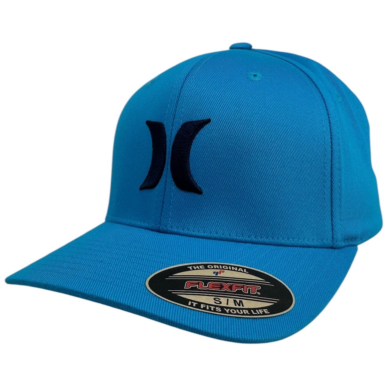 Hurley Hurley Men's One and Only Flexfit Hat Cap in S/M Blue Size ONE SIZE - 1 Thumbnail