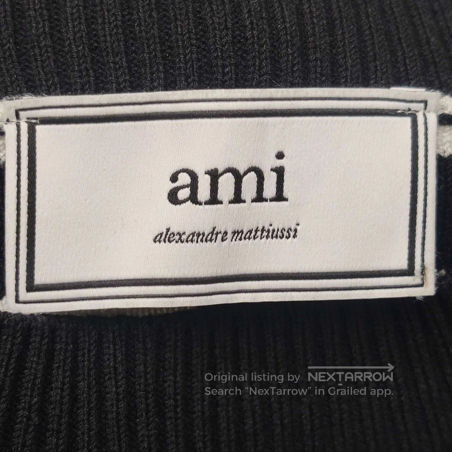 Louis Vuitton AMI Alexandre Mattiussi Striped Knit Sweater L. Size US L / EU 52-54 / 3 - 3 Thumbnail