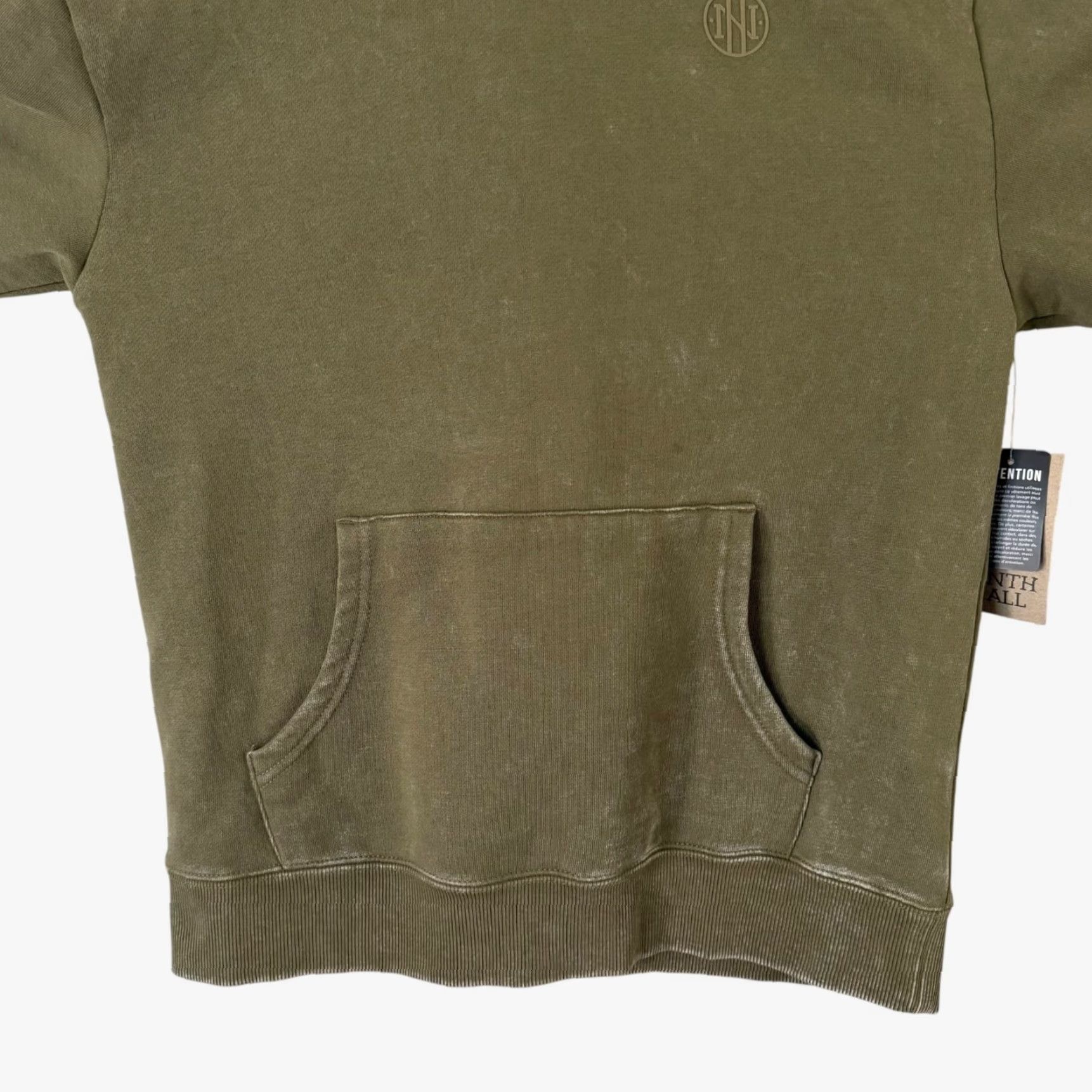 Olive Ninth Hall Hoodie Shirt City Grunge Olive Green Men S Small Pullover Pockets Relaxed New Size US S / EU 44-46 / 1 - 7 Thumbnail