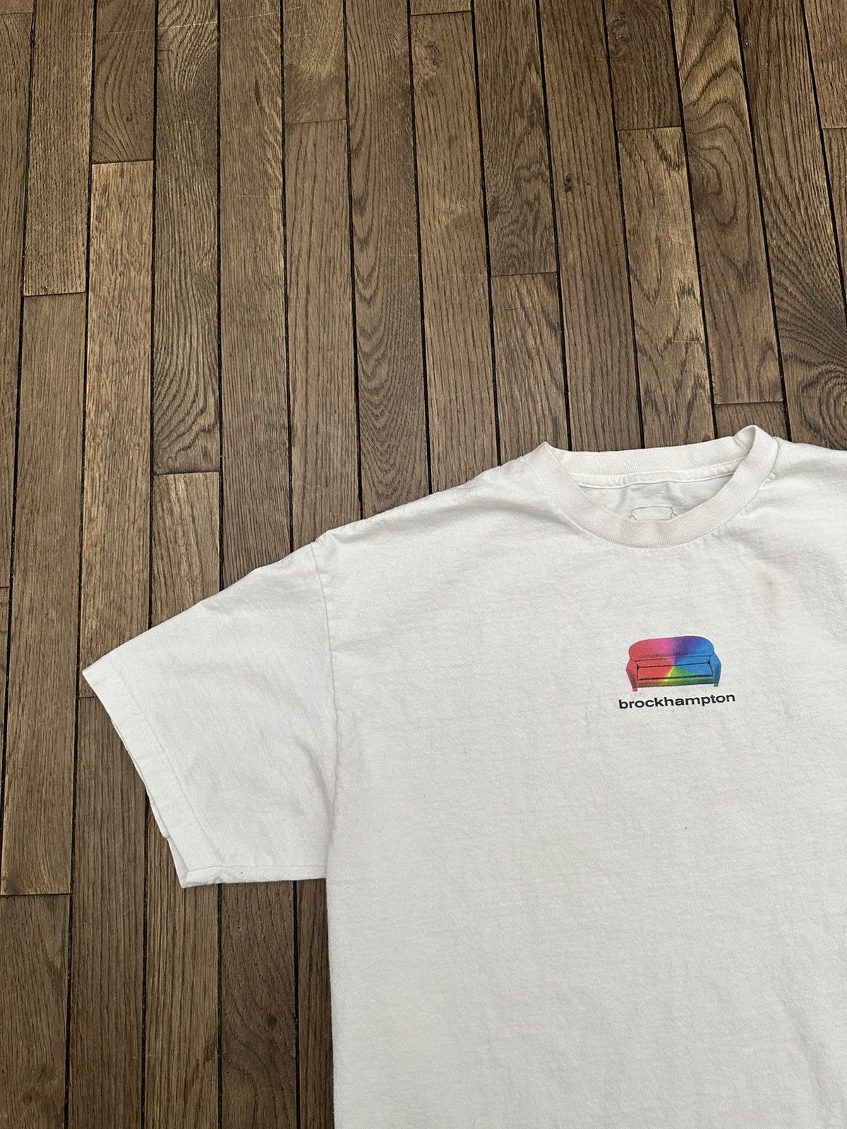Brockhampton Brockhampton Couch Saturation Album Logo Tee Sz. XL BH Size US XL / EU 56 / 4 - 2 Thumbnail