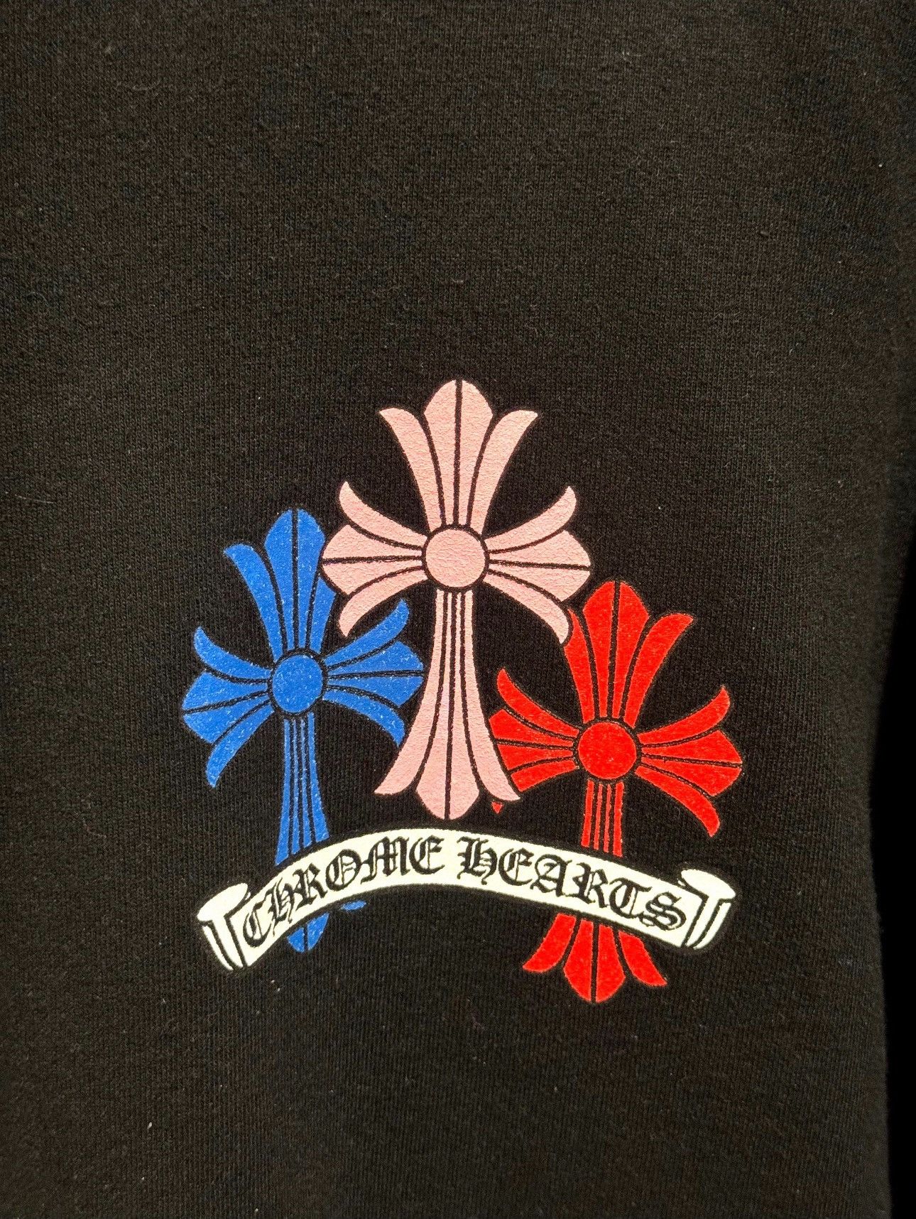 Chrome Hearts Chrome Hearts Multi Color Cross Hoodie Size US L / EU 52-54 / 3 - 3 Thumbnail