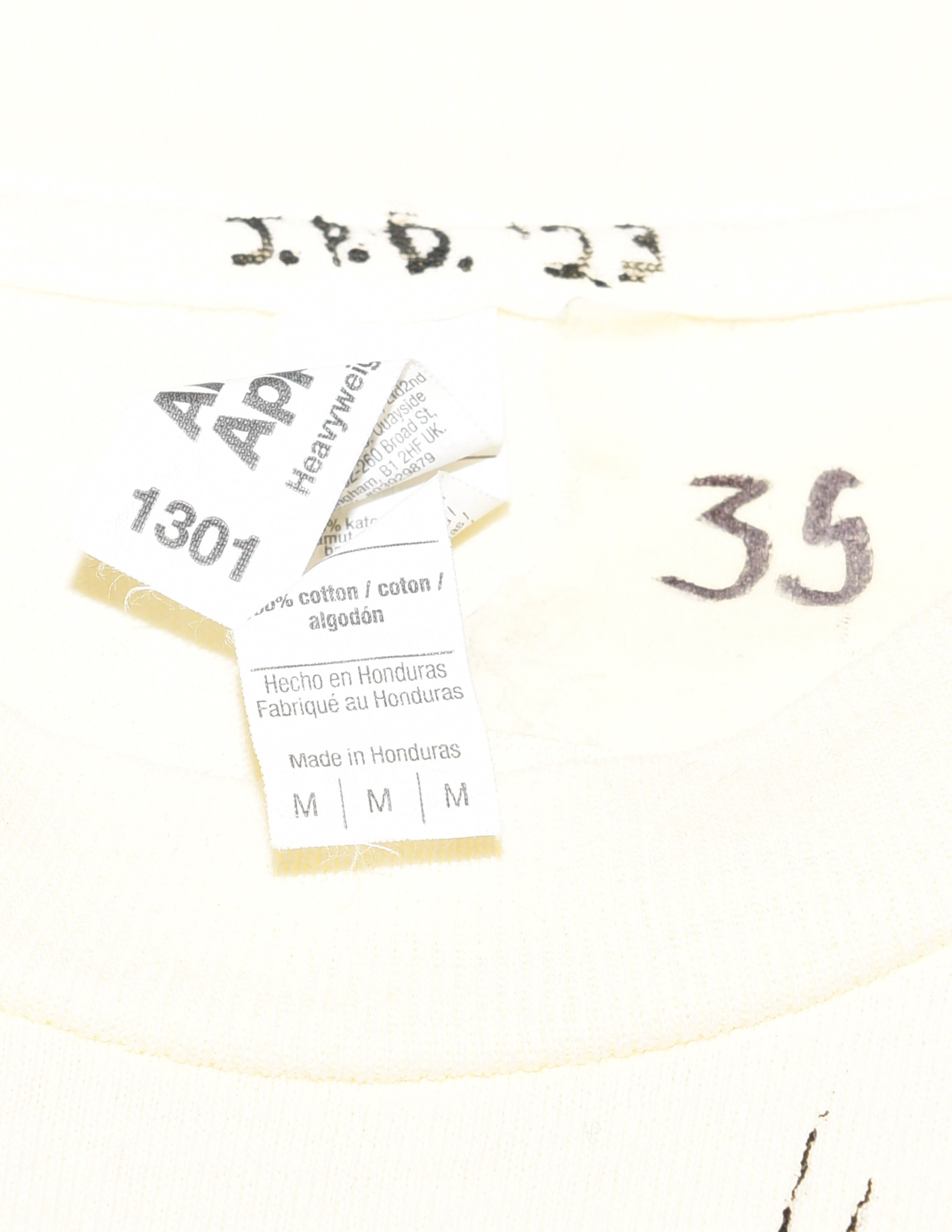 Dover Street Market × Handmade Jon Perry Davis 'Songs Of Pain' Tee Size US M / EU 48-50 / 2 - 4 Thumbnail
