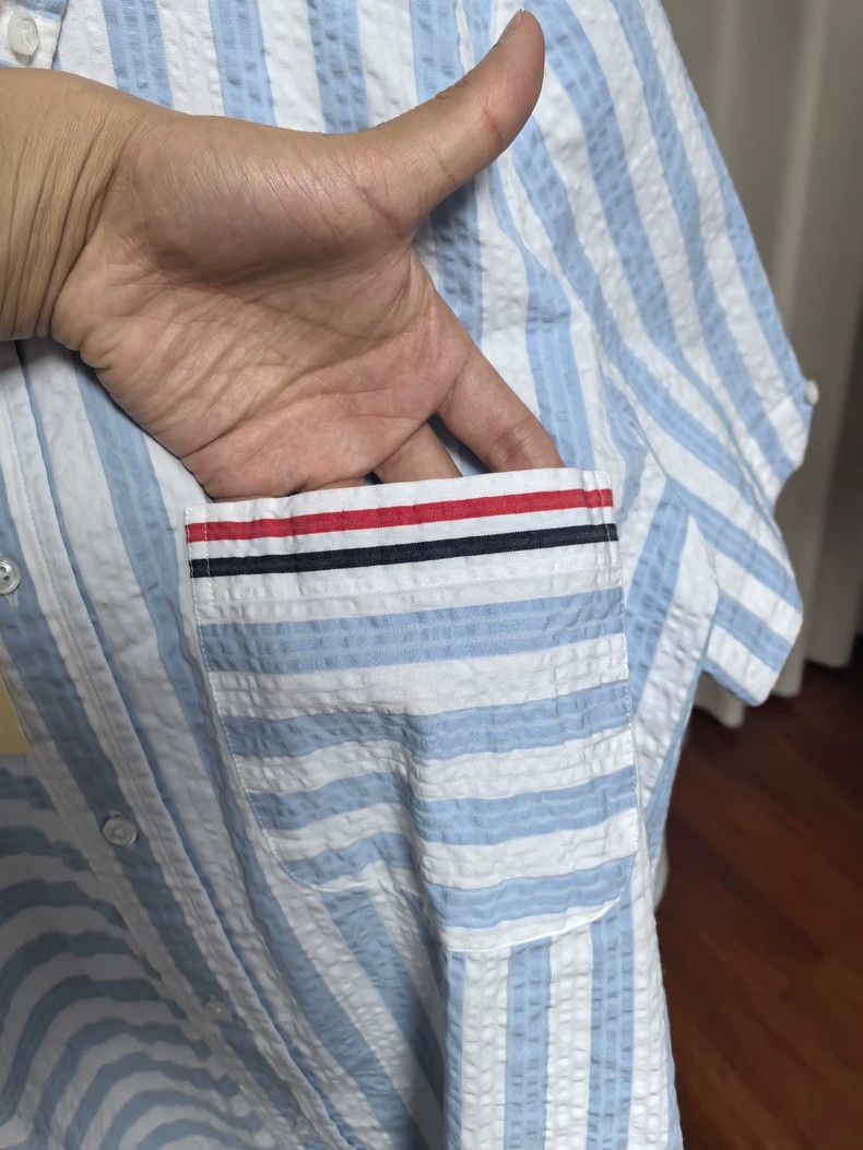 Thom Browne Thom Browne size0 Pom-pom short-sleeved shirt Size US XS / EU 42 / 0 - 3 Thumbnail