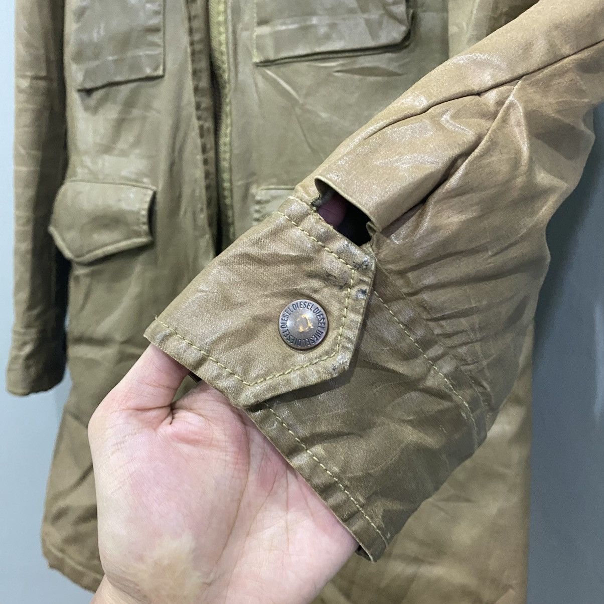 Diesel Diesel multi pocket hood fur parka coat jacket i6was9 LGB Size US M / EU 48-50 / 2 - 7 Thumbnail