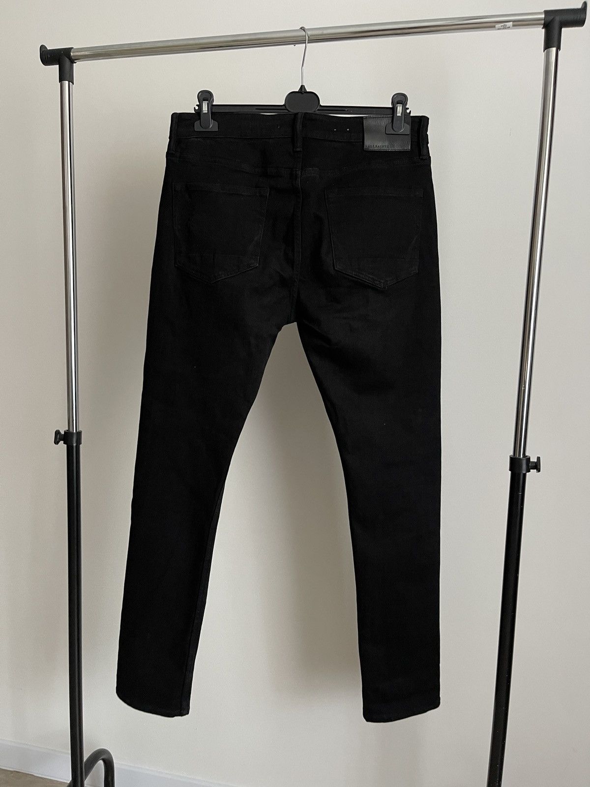 Allsaints Allsaints men’s black denim jeans 34 Size US 34 / EU 50 - 3 Thumbnail