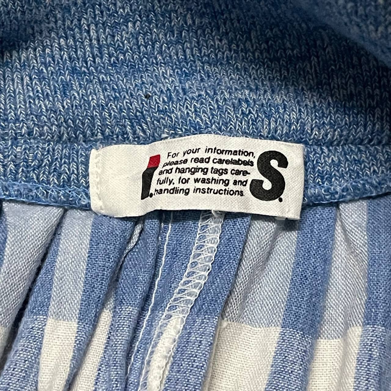 Issey Miyake Vintage 80's IS Care Label Issey Miyake Plaid Skirt Size 28" / US 6 / IT 42 - 6 Thumbnail