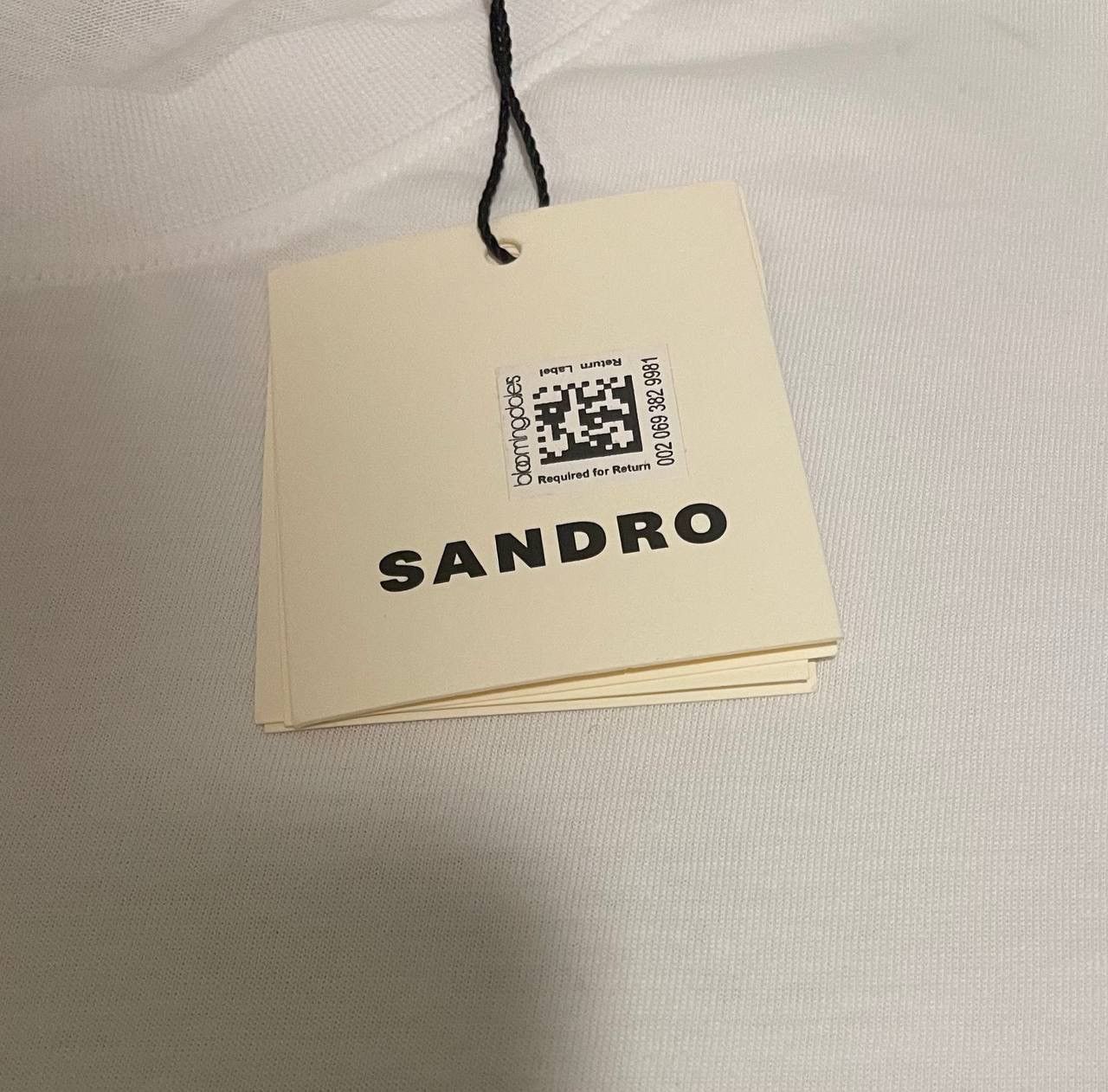 Sandro Sandro Short-Sleeved T-Shirt Size US L / EU 52-54 / 3 - 4 Thumbnail