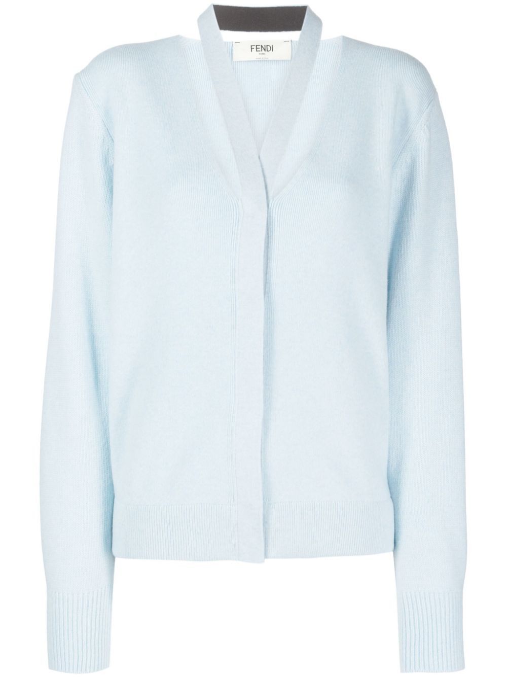 Fendi CASHMERE CARDIGAN Size S / US 4 / IT 40 - 1 Thumbnail
