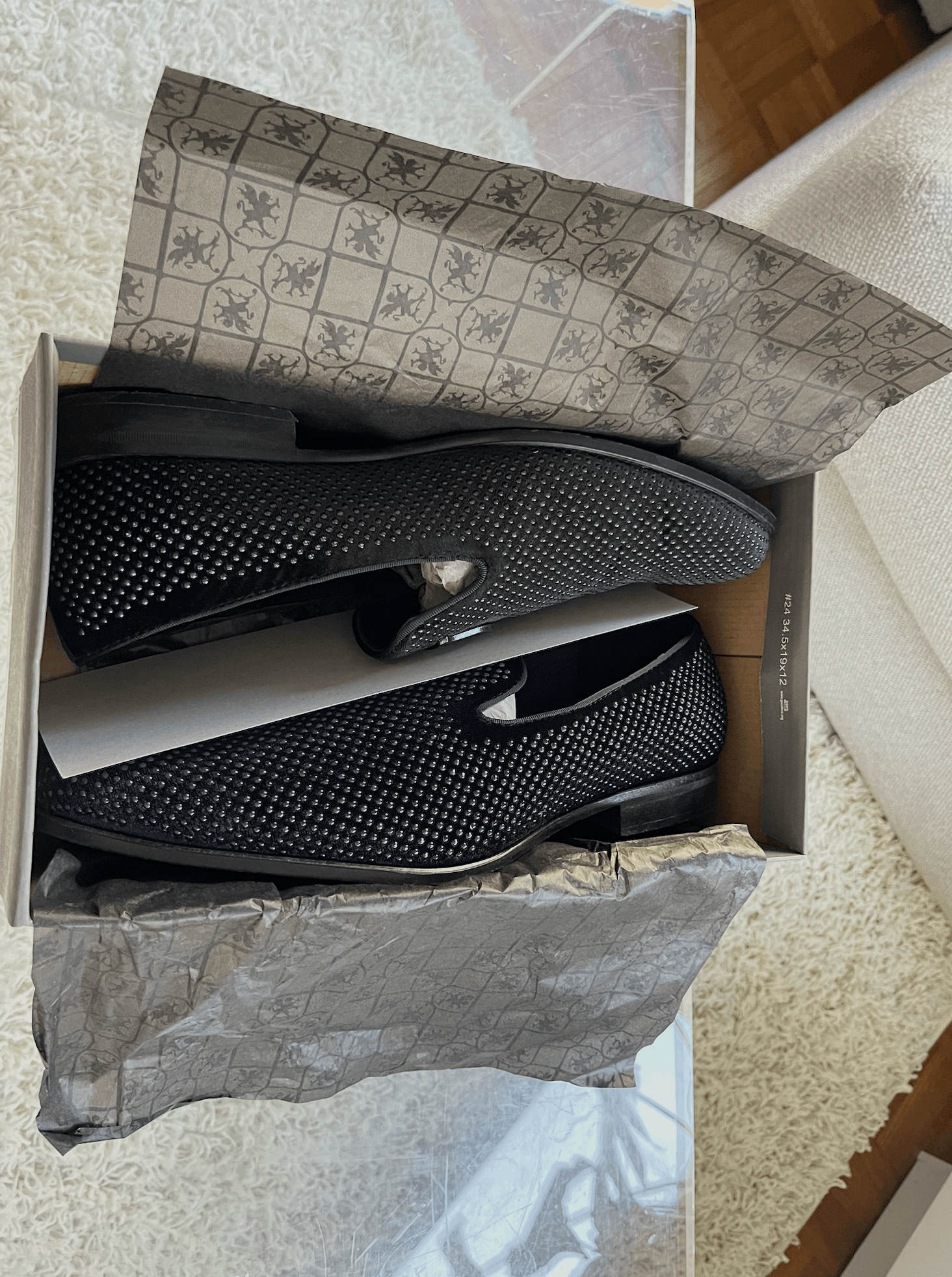Stacy Adams Swagger Studded Slip On Size US 14 / EU 47 - 8 Thumbnail